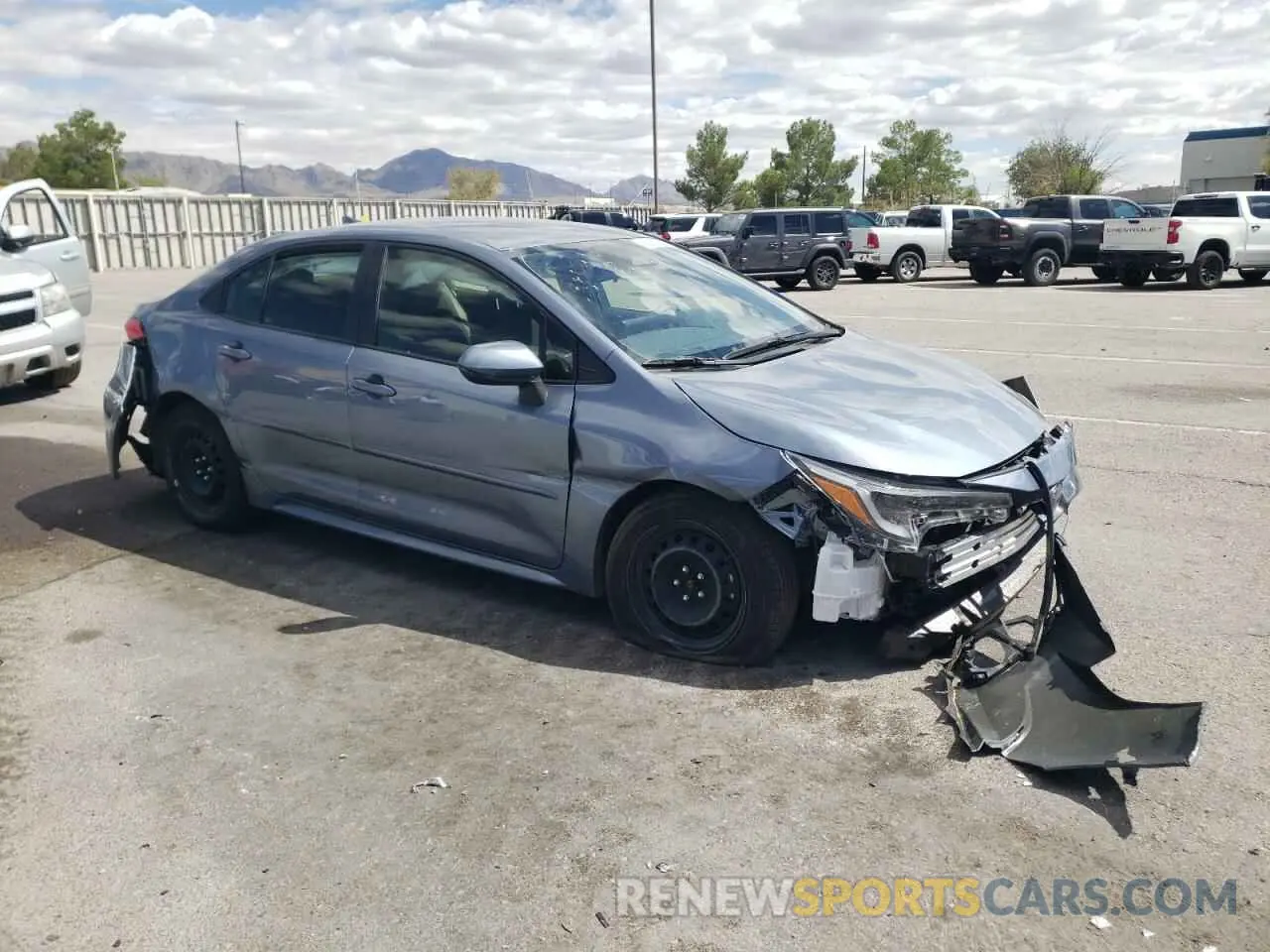 4 Photograph of a damaged car JTDBCMFE8R3040980 TOYOTA COROLLA 2024