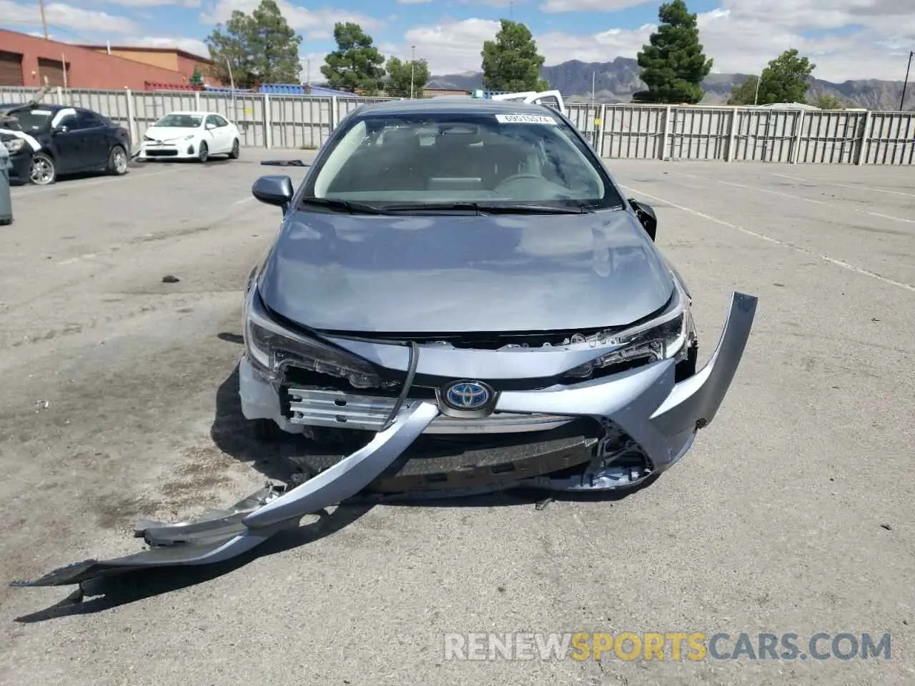 5 Photograph of a damaged car JTDBCMFE8R3040980 TOYOTA COROLLA 2024
