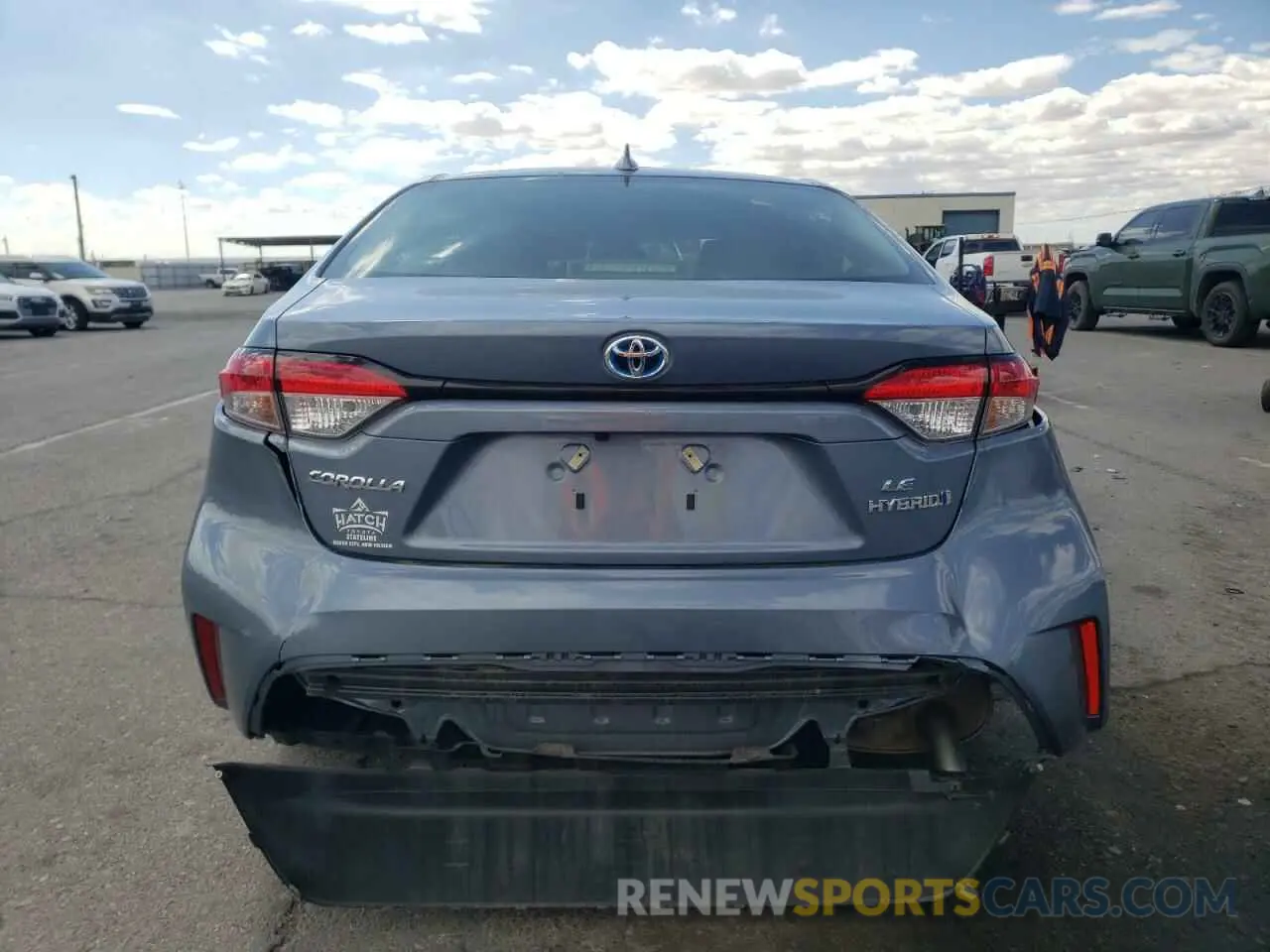 6 Photograph of a damaged car JTDBCMFE8R3040980 TOYOTA COROLLA 2024
