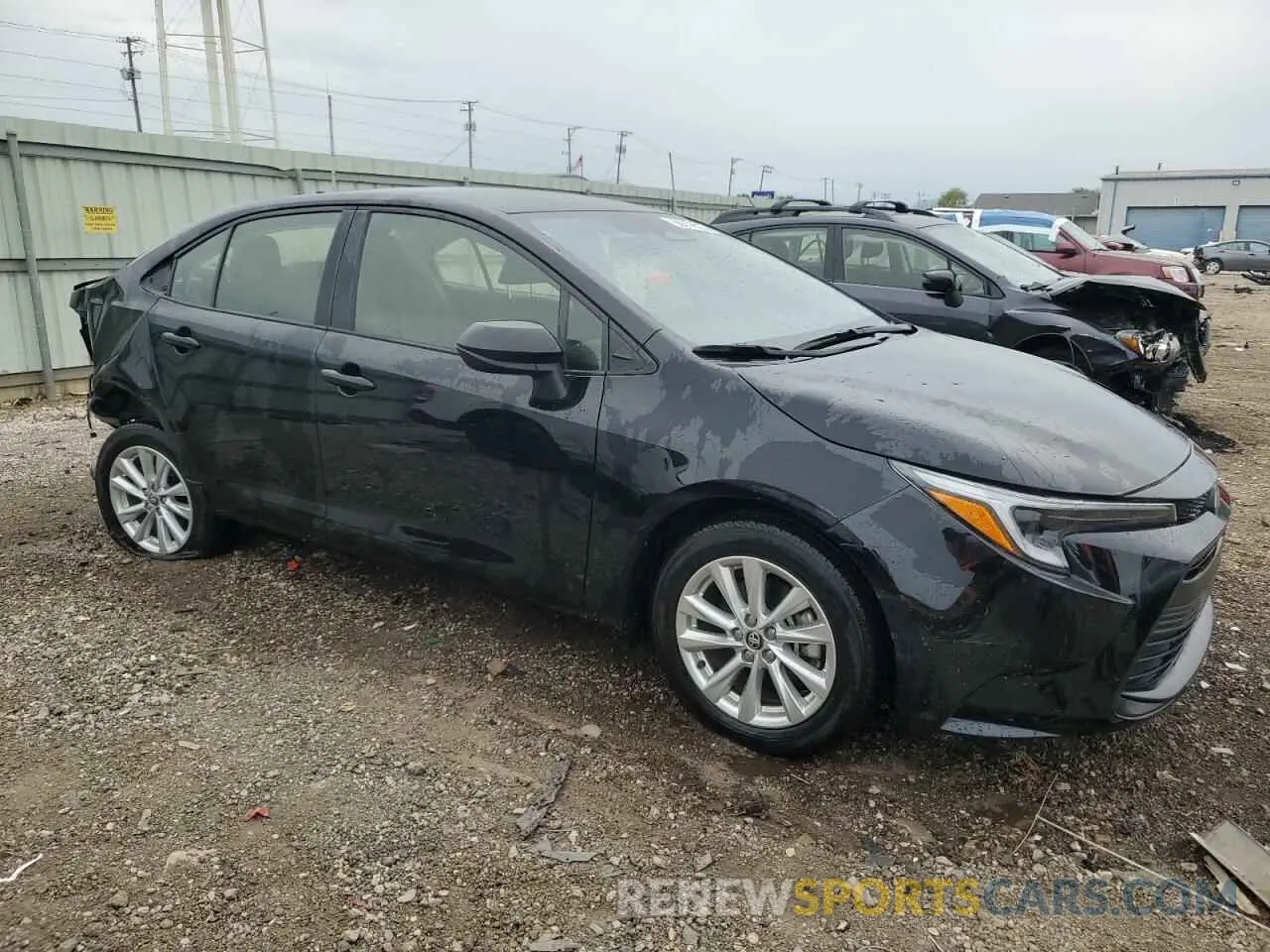 4 Photograph of a damaged car JTDBCMFE8R3042079 TOYOTA COROLLA 2024