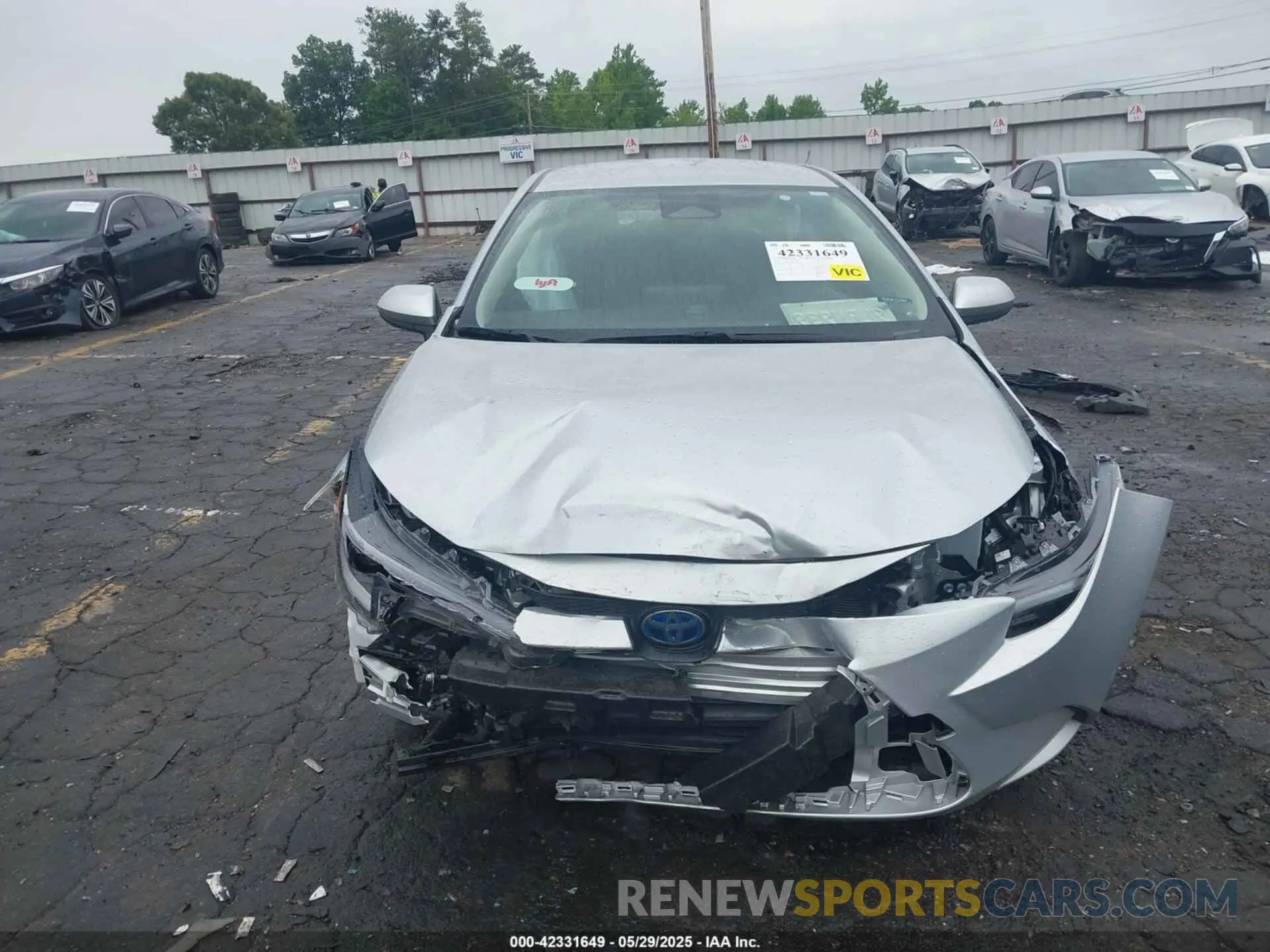 13 Photograph of a damaged car JTDBCMFE8R3043457 TOYOTA COROLLA 2024