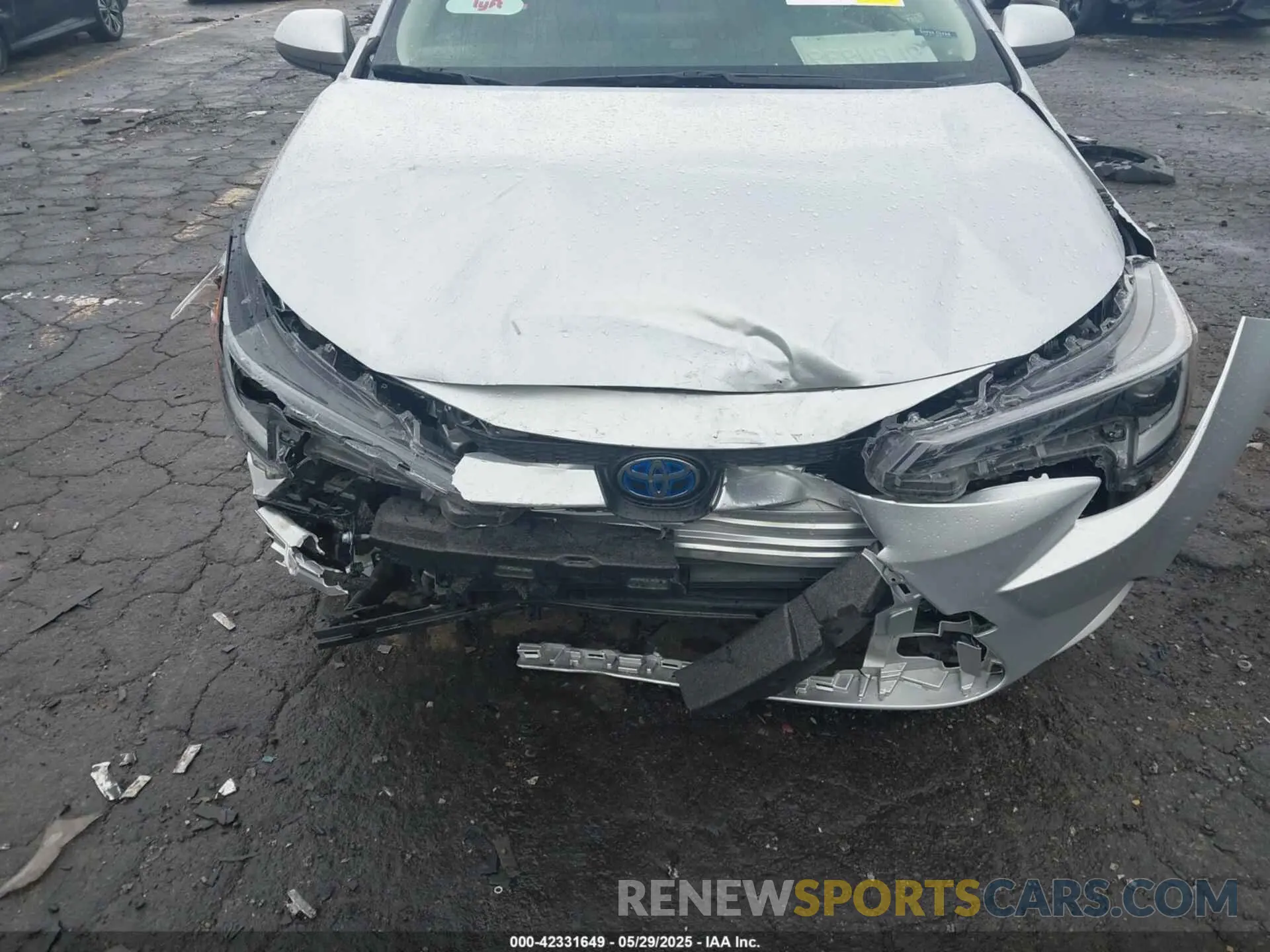 6 Photograph of a damaged car JTDBCMFE8R3043457 TOYOTA COROLLA 2024