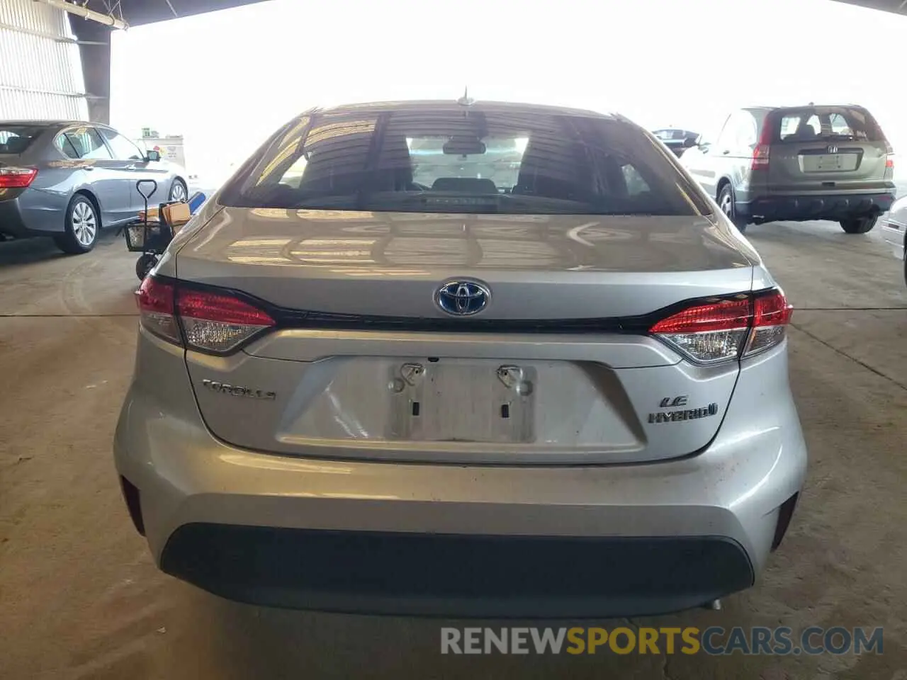 6 Photograph of a damaged car JTDBCMFE8R3043829 TOYOTA COROLLA 2024