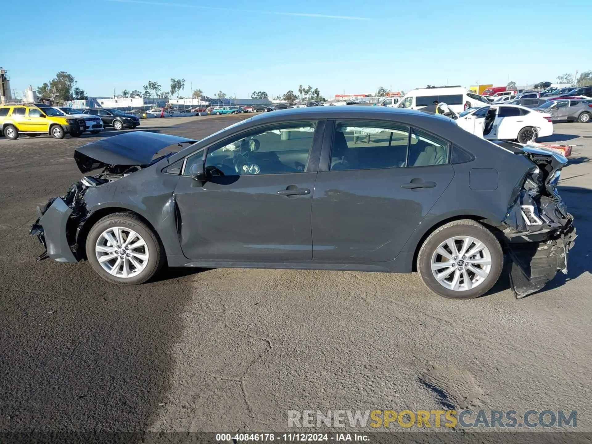 13 Photograph of a damaged car JTDBCMFE8R3049954 TOYOTA COROLLA 2024