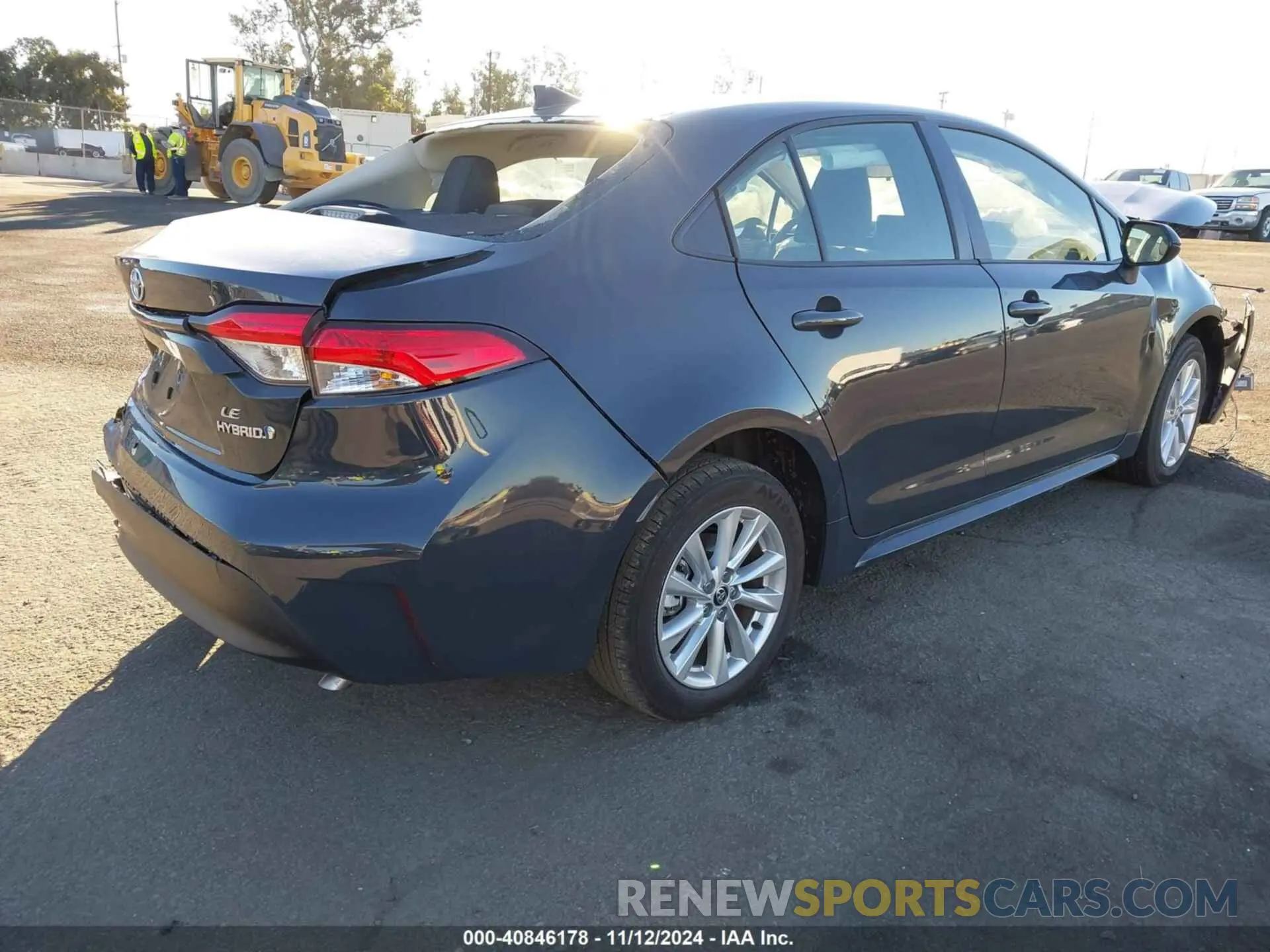 4 Photograph of a damaged car JTDBCMFE8R3049954 TOYOTA COROLLA 2024