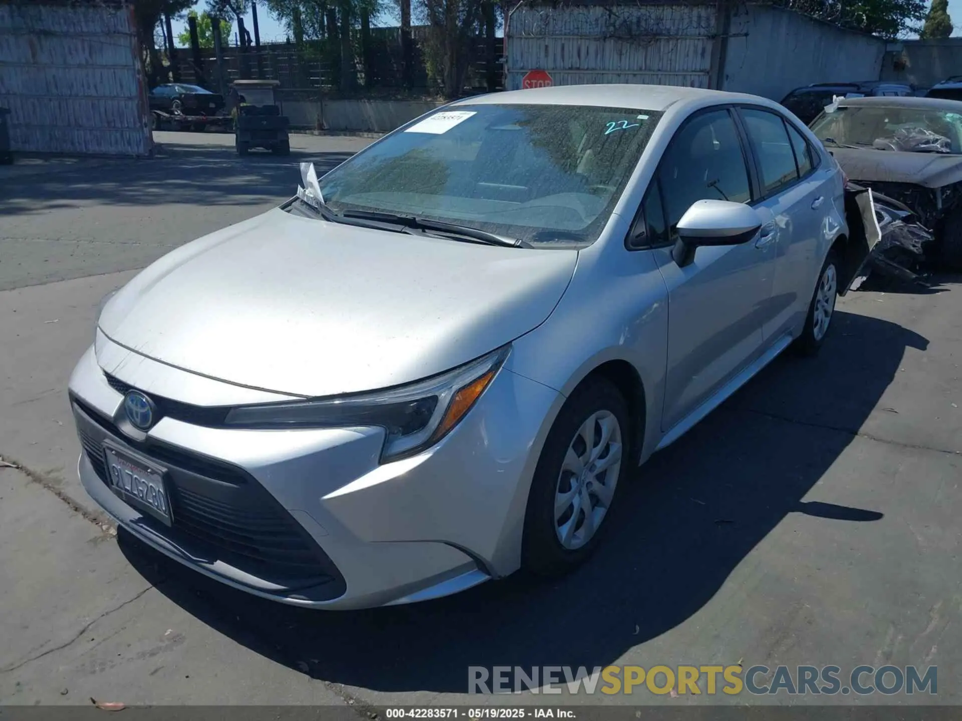 2 Photograph of a damaged car JTDBCMFE8R3054457 TOYOTA COROLLA 2024