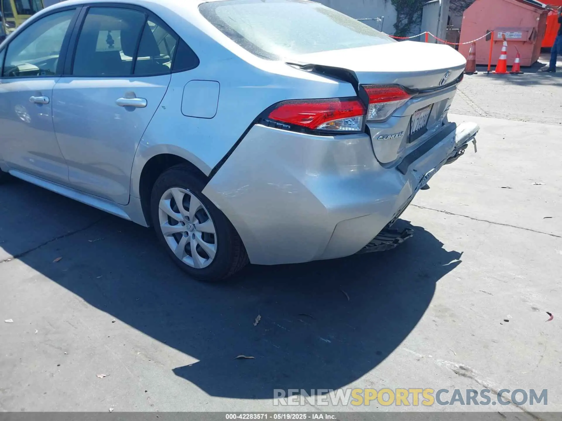 3 Photograph of a damaged car JTDBCMFE8R3054457 TOYOTA COROLLA 2024