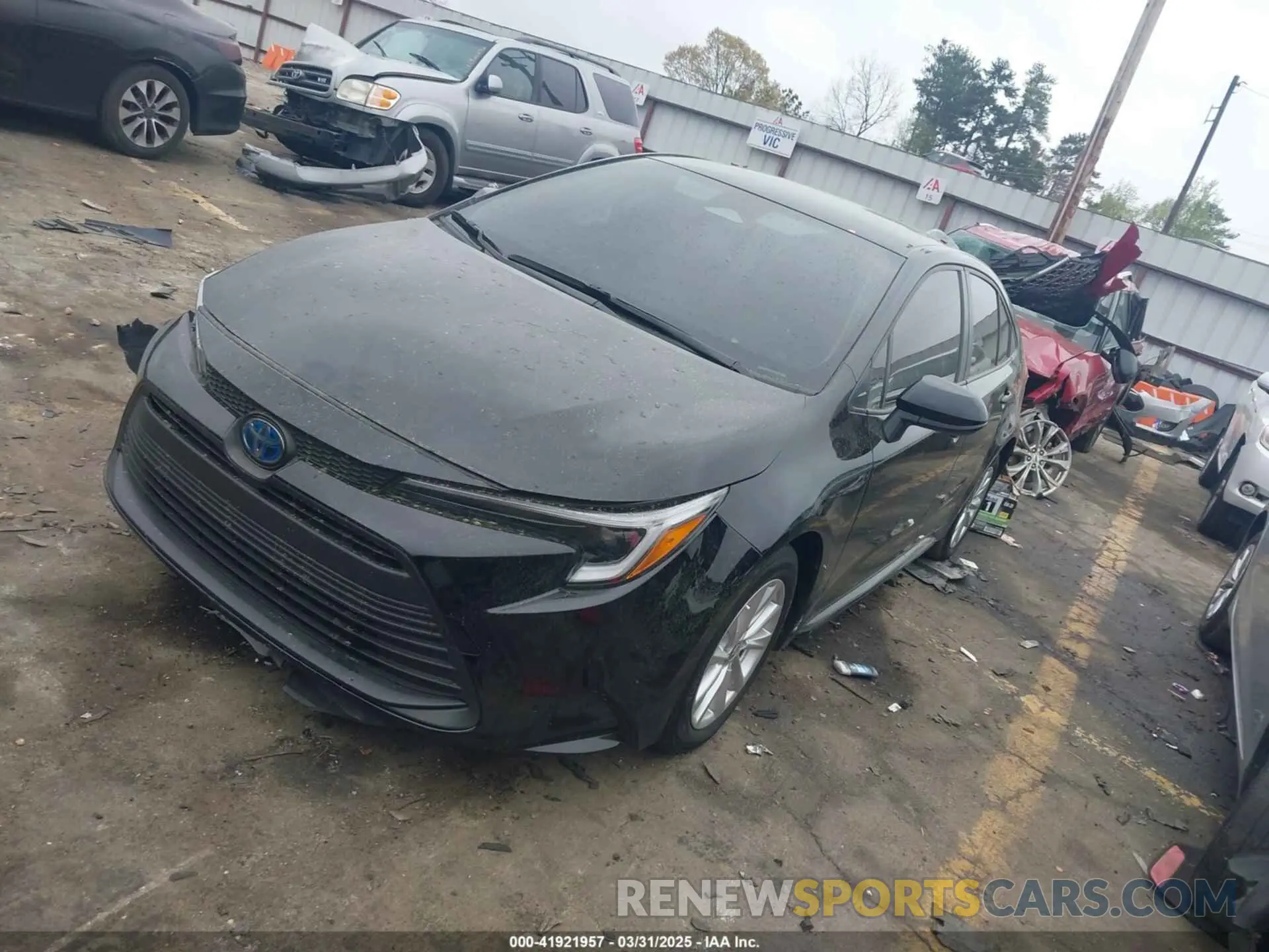 2 Photograph of a damaged car JTDBCMFE8R3055284 TOYOTA COROLLA 2024
