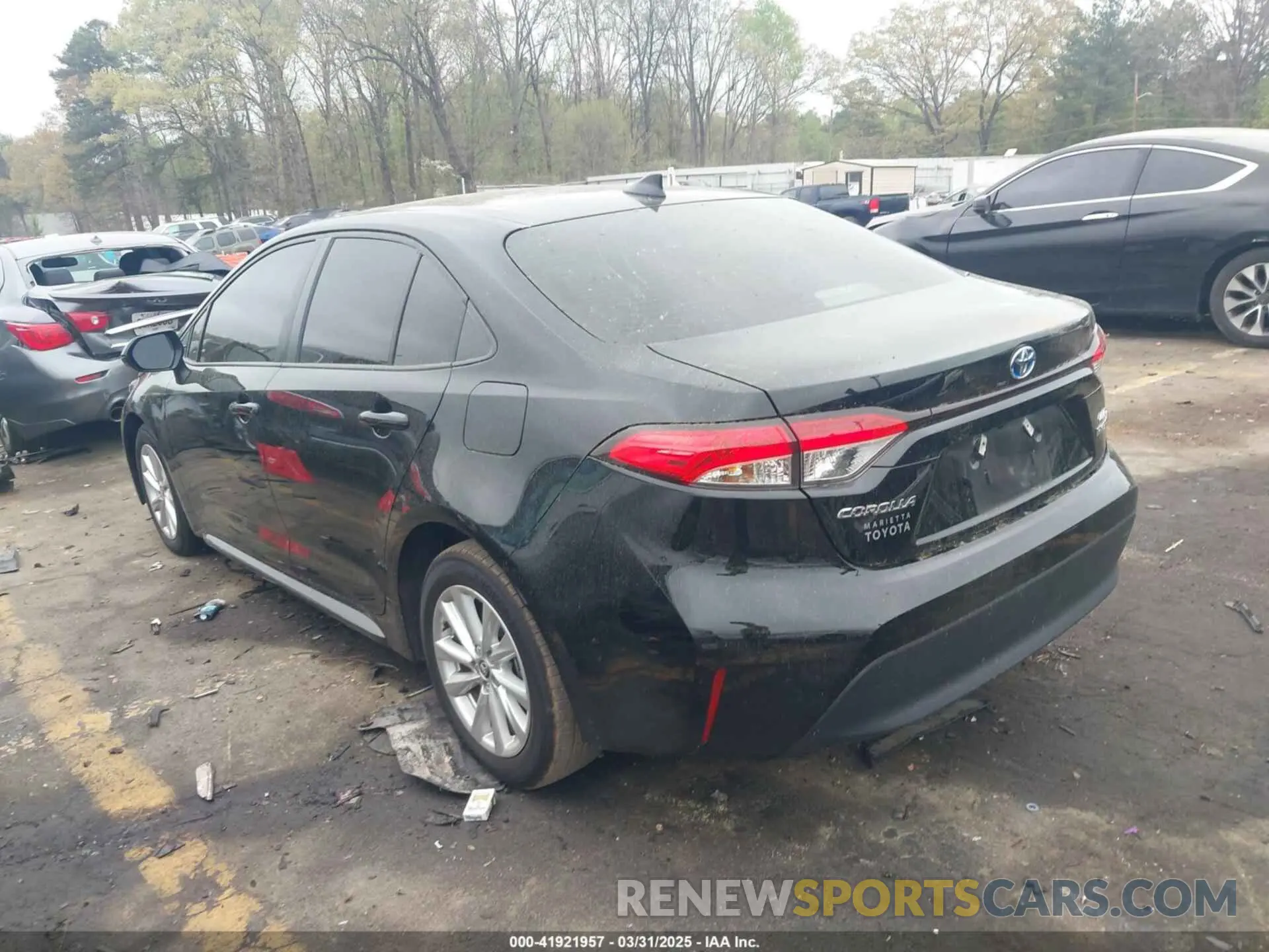 3 Photograph of a damaged car JTDBCMFE8R3055284 TOYOTA COROLLA 2024