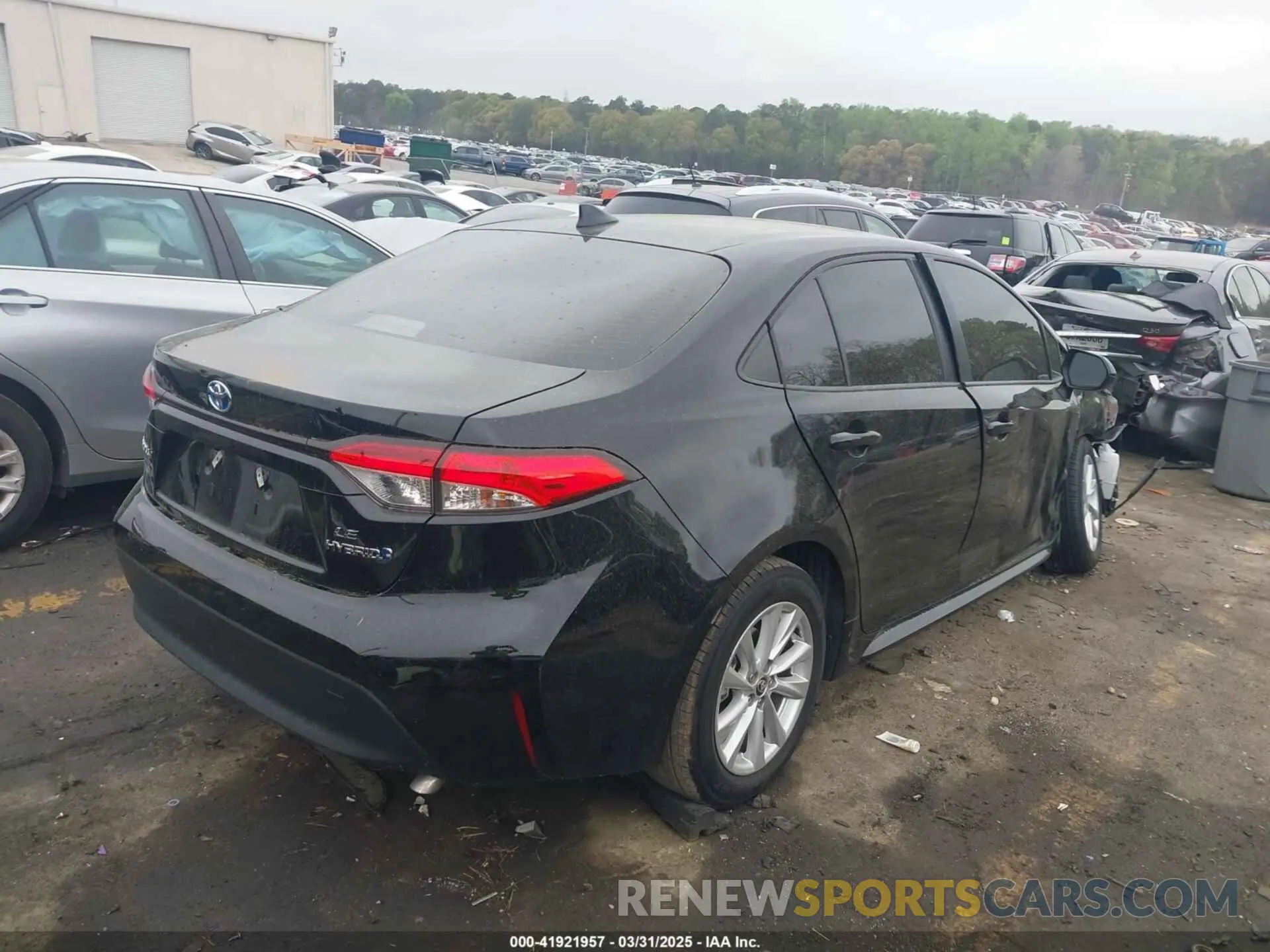 4 Photograph of a damaged car JTDBCMFE8R3055284 TOYOTA COROLLA 2024