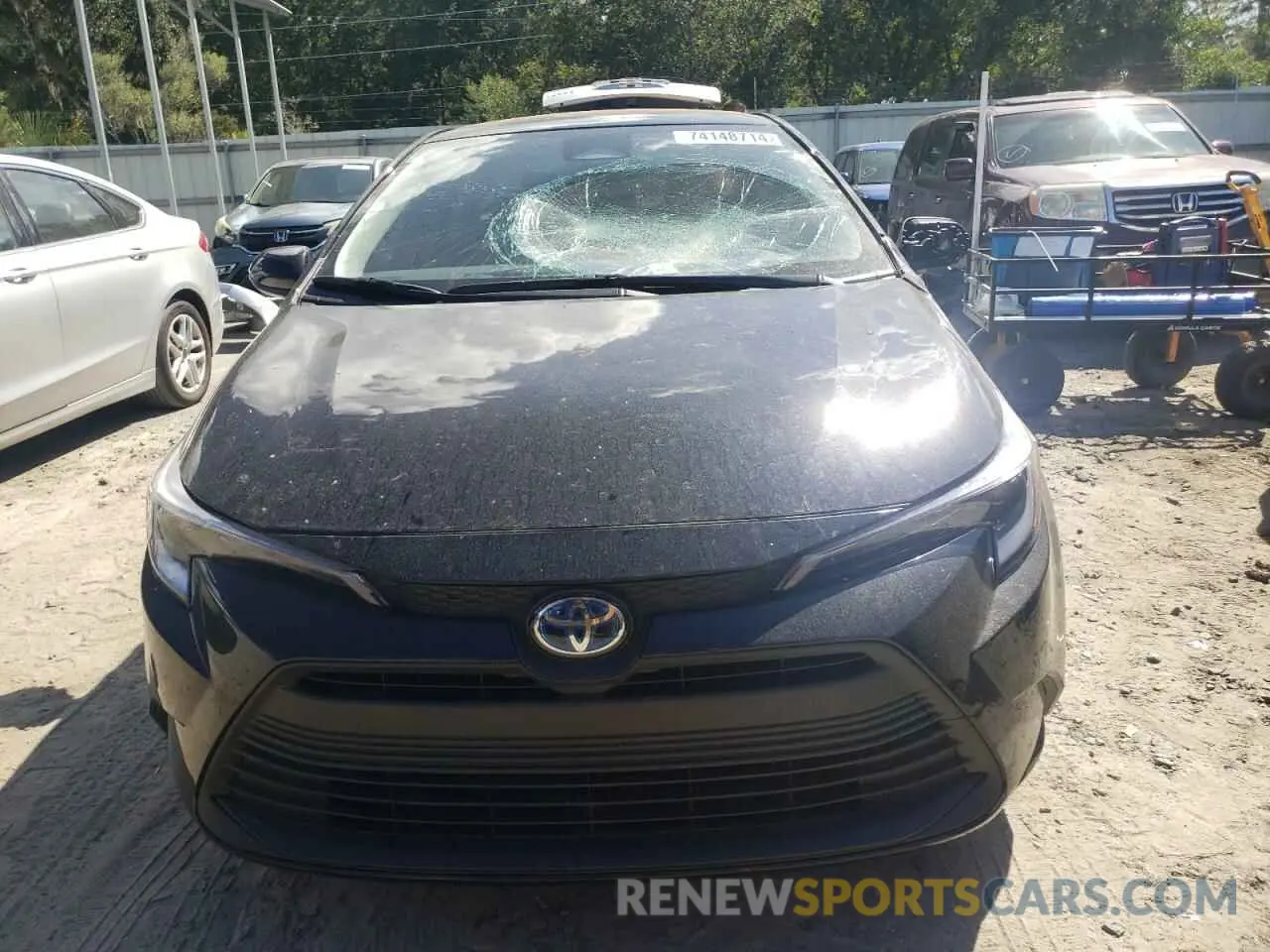 5 Photograph of a damaged car JTDBCMFE8R3061733 TOYOTA COROLLA 2024