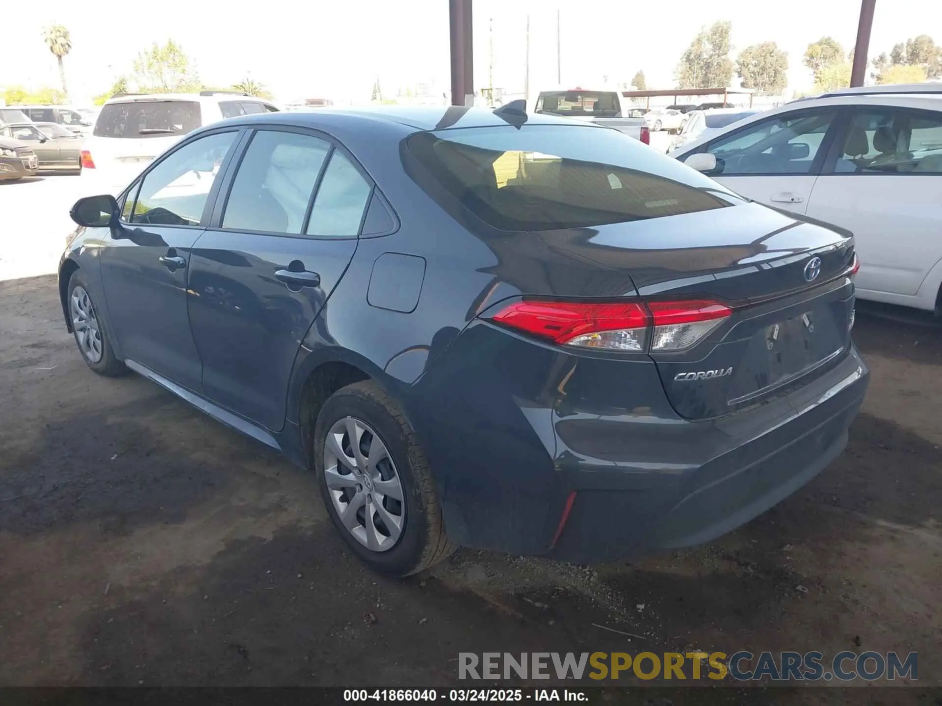 3 Photograph of a damaged car JTDBCMFE8R3063207 TOYOTA COROLLA 2024