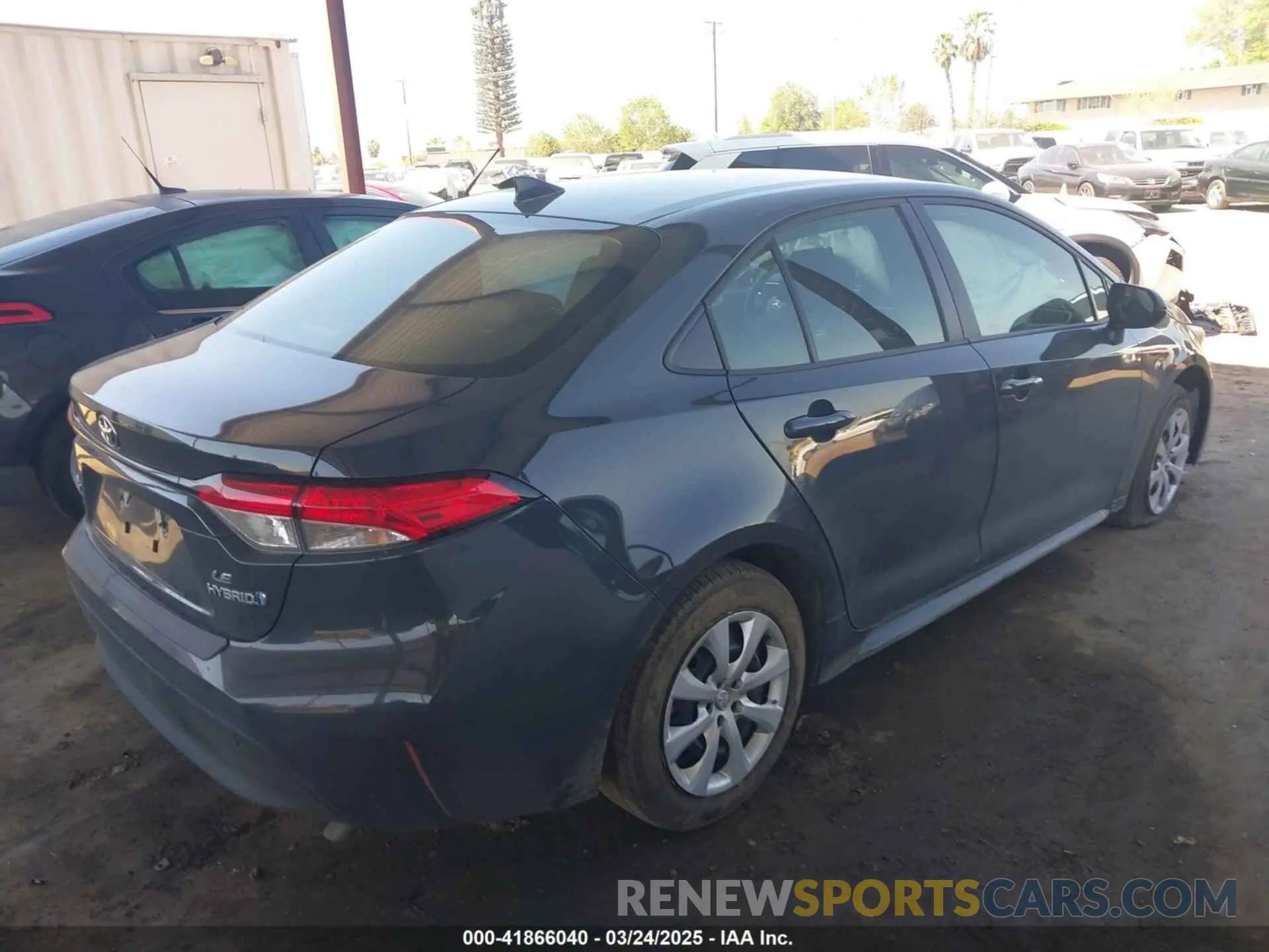 4 Photograph of a damaged car JTDBCMFE8R3063207 TOYOTA COROLLA 2024
