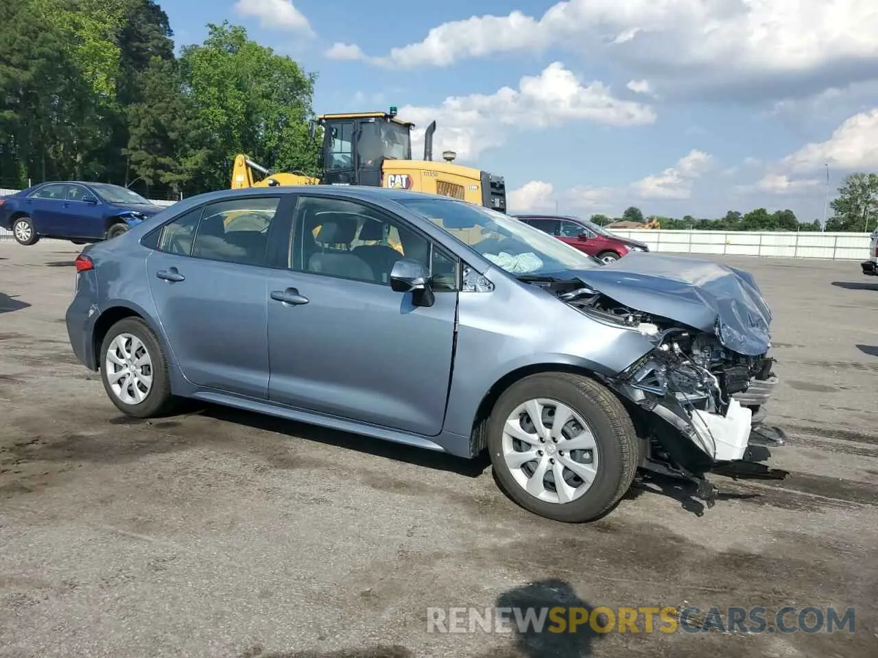4 Photograph of a damaged car JTDBCMFE8R3063904 TOYOTA COROLLA 2024