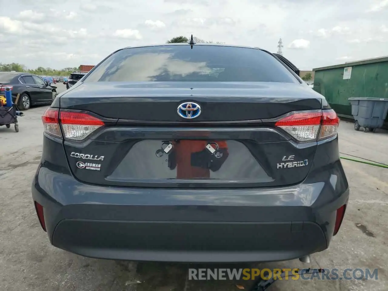 6 Photograph of a damaged car JTDBCMFE8R3066673 TOYOTA COROLLA 2024
