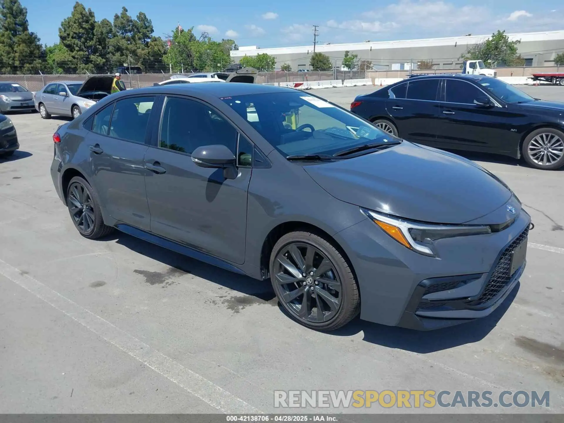 1 Photograph of a damaged car JTDBCMFE8R3067869 TOYOTA COROLLA 2024