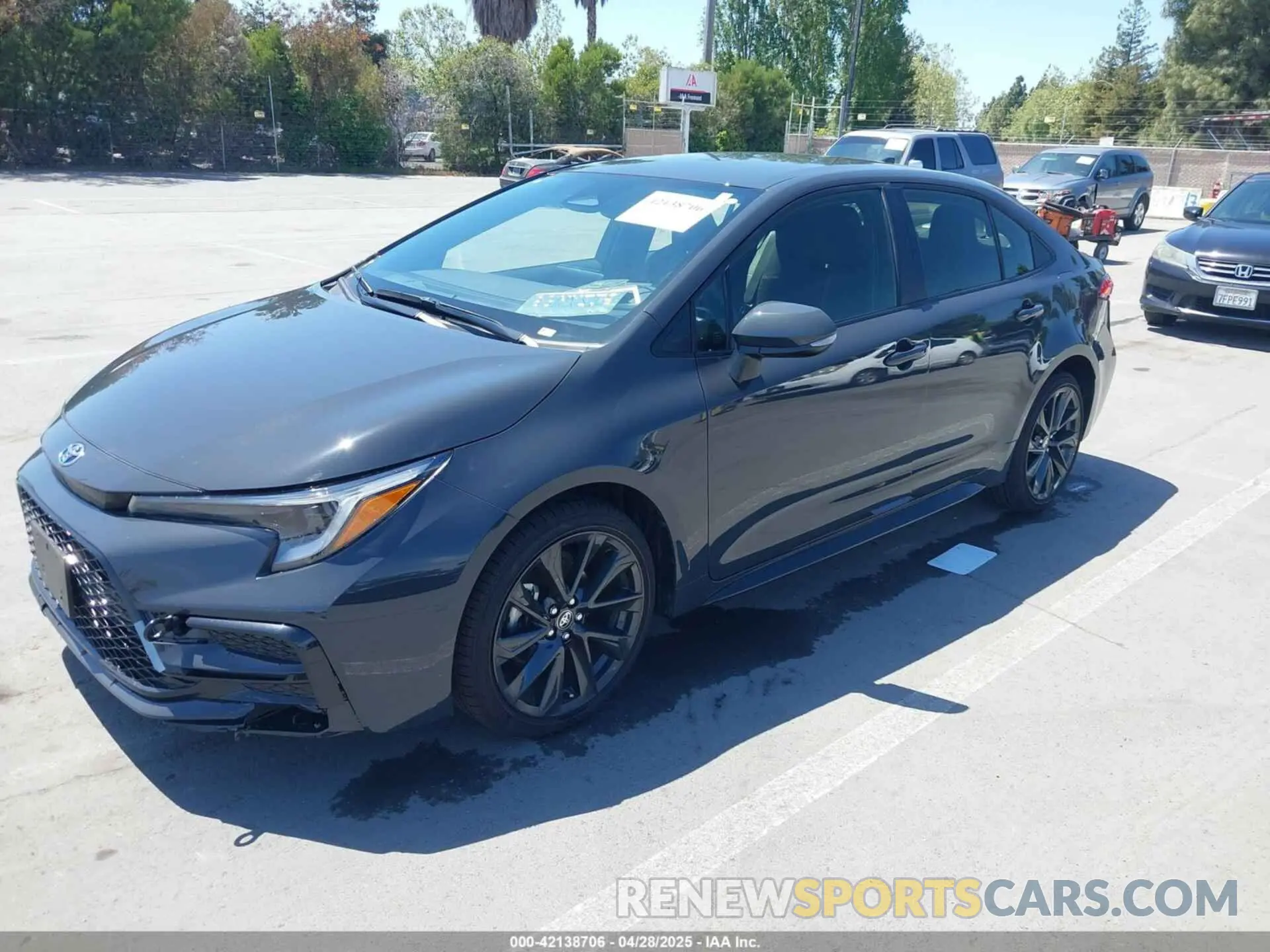 2 Photograph of a damaged car JTDBCMFE8R3067869 TOYOTA COROLLA 2024