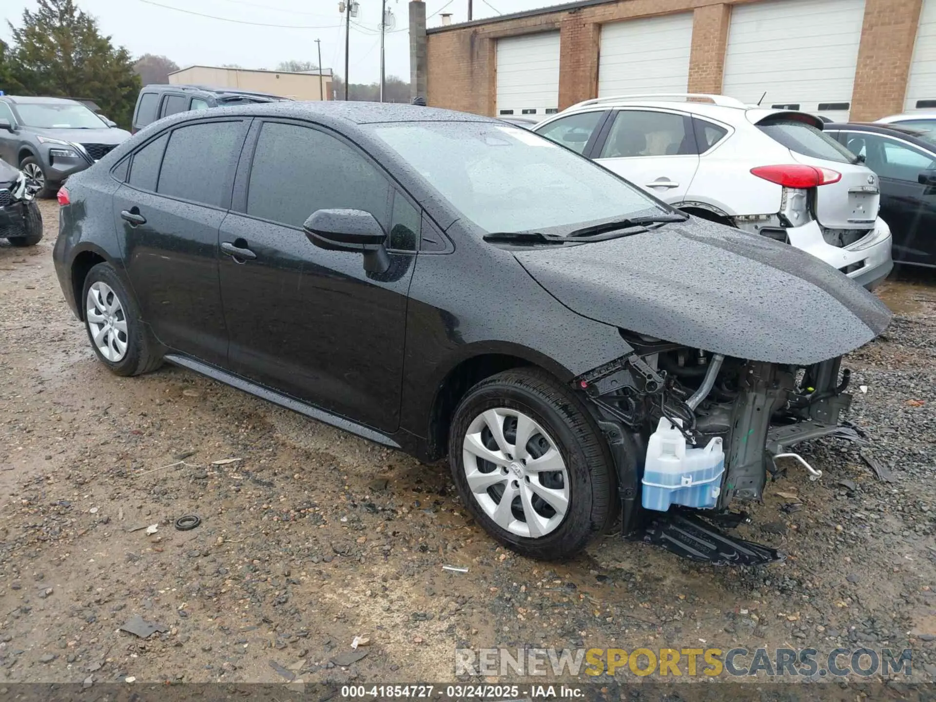 1 Photograph of a damaged car JTDBCMFE8R3068634 TOYOTA COROLLA 2024
