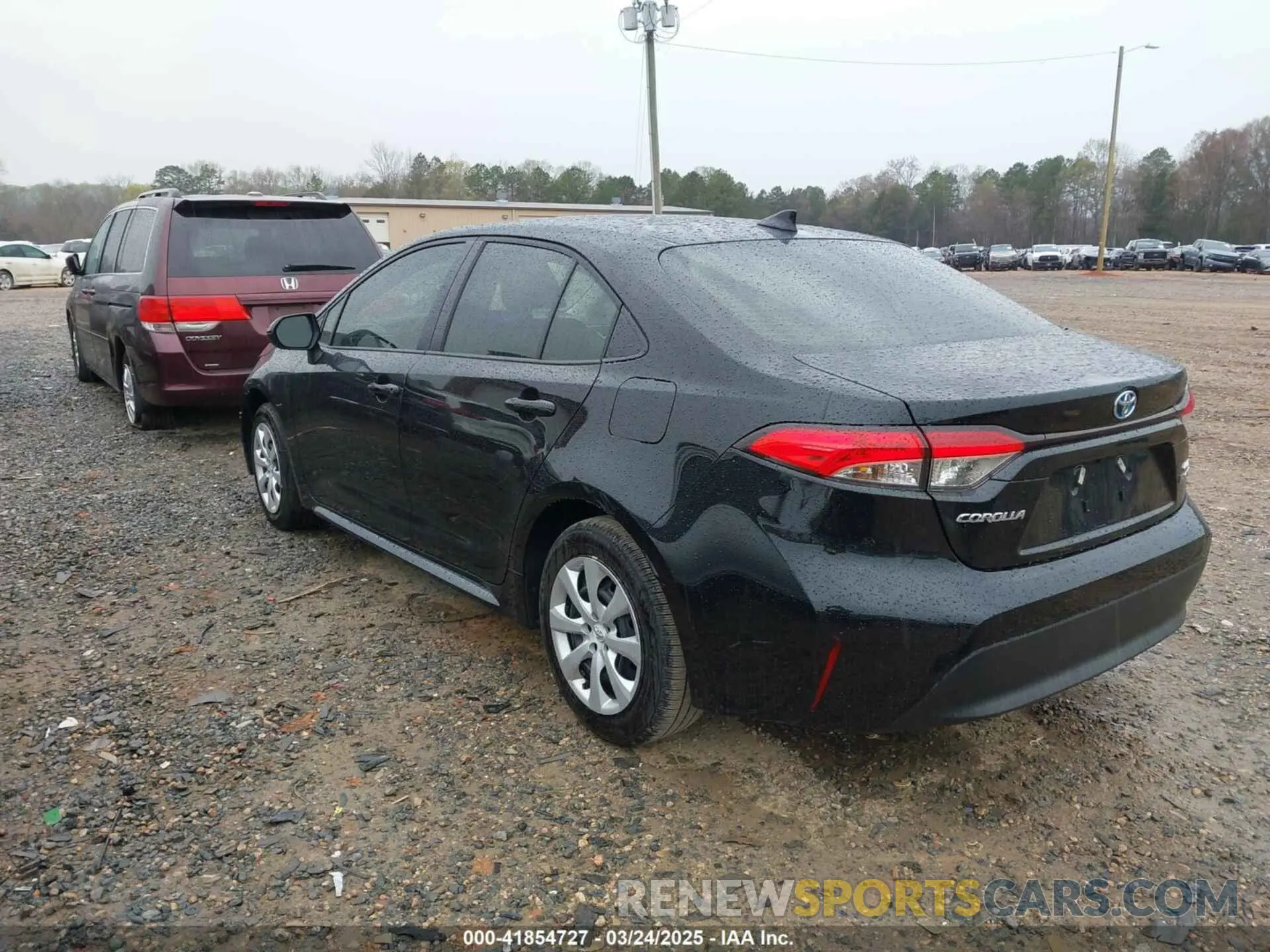 3 Photograph of a damaged car JTDBCMFE8R3068634 TOYOTA COROLLA 2024
