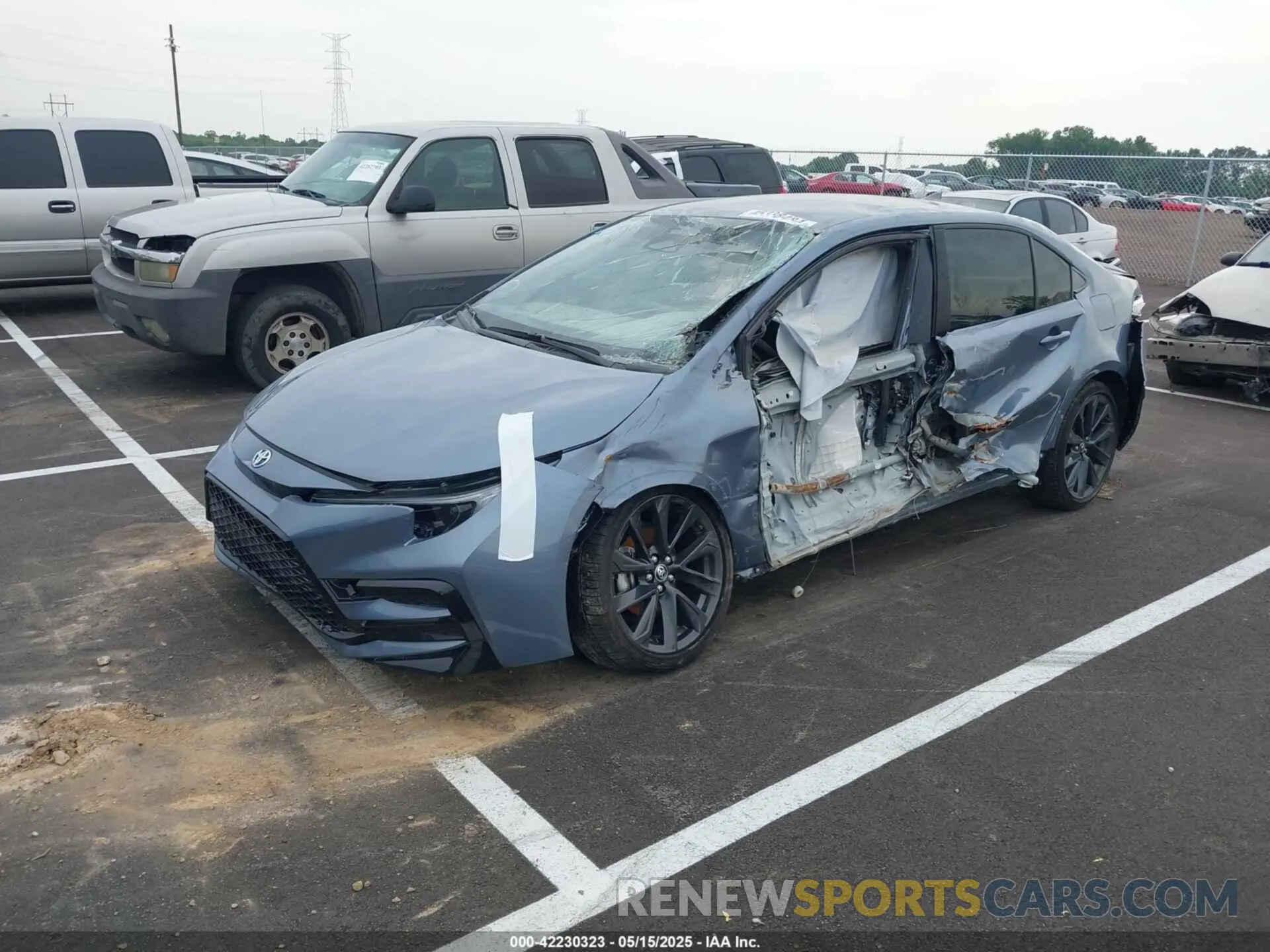 2 Photograph of a damaged car JTDBCMFE8RJ025200 TOYOTA COROLLA 2024