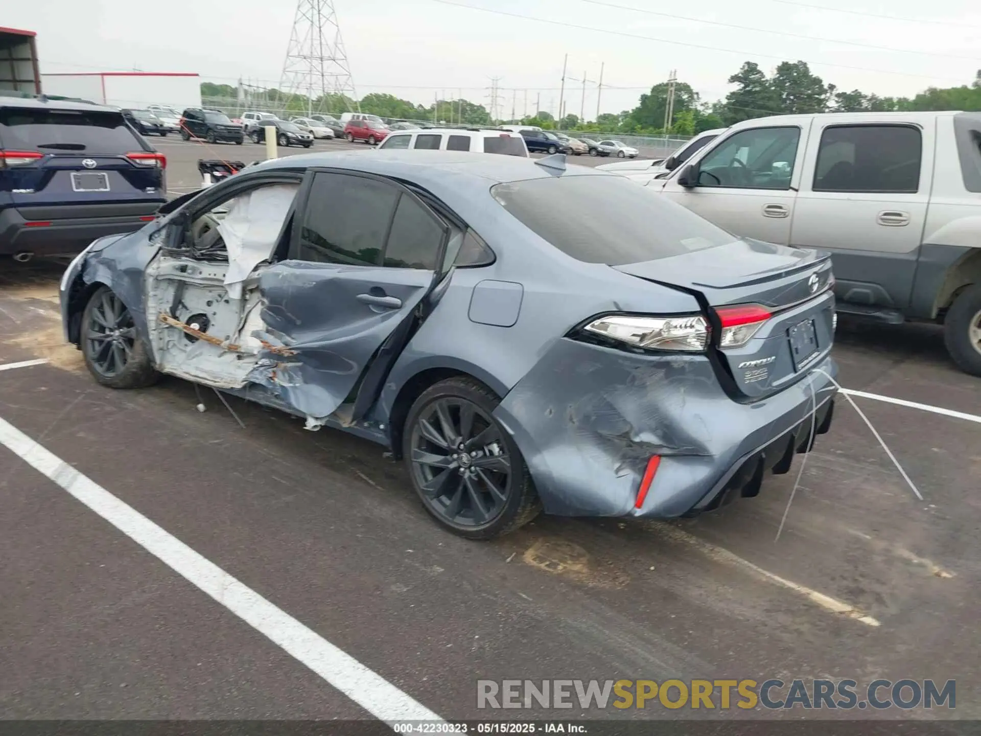 3 Photograph of a damaged car JTDBCMFE8RJ025200 TOYOTA COROLLA 2024