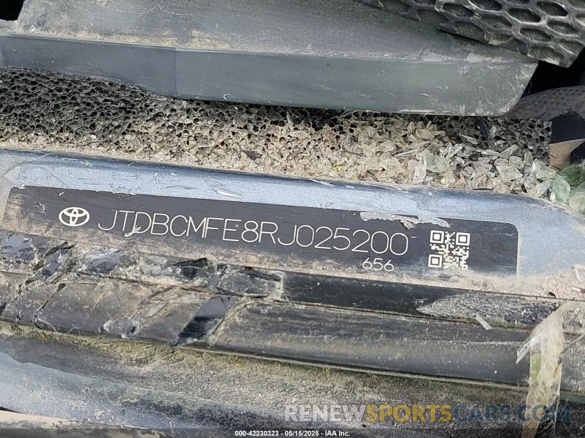 9 Photograph of a damaged car JTDBCMFE8RJ025200 TOYOTA COROLLA 2024