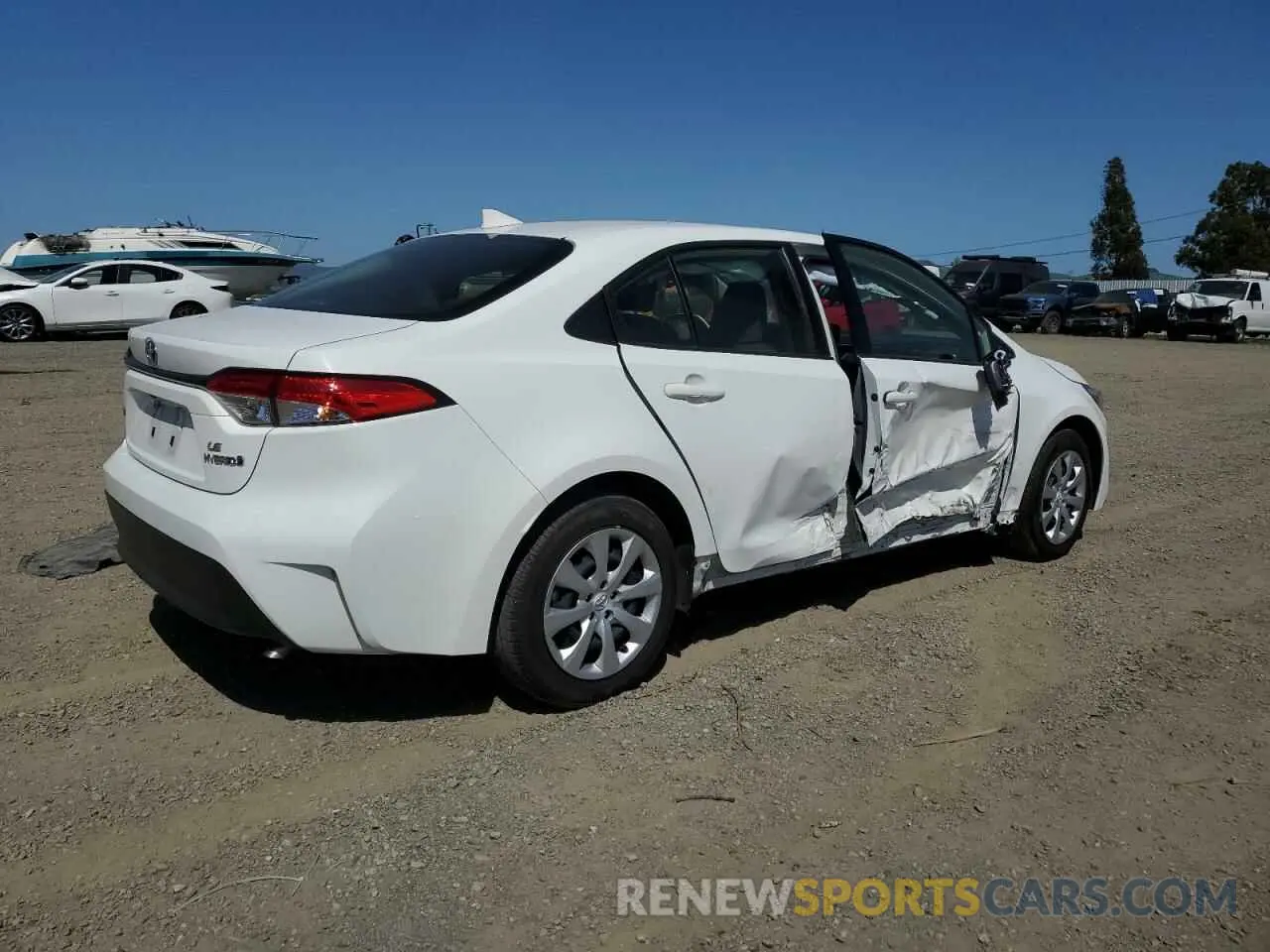3 Photograph of a damaged car JTDBCMFE8RJ025665 TOYOTA COROLLA 2024