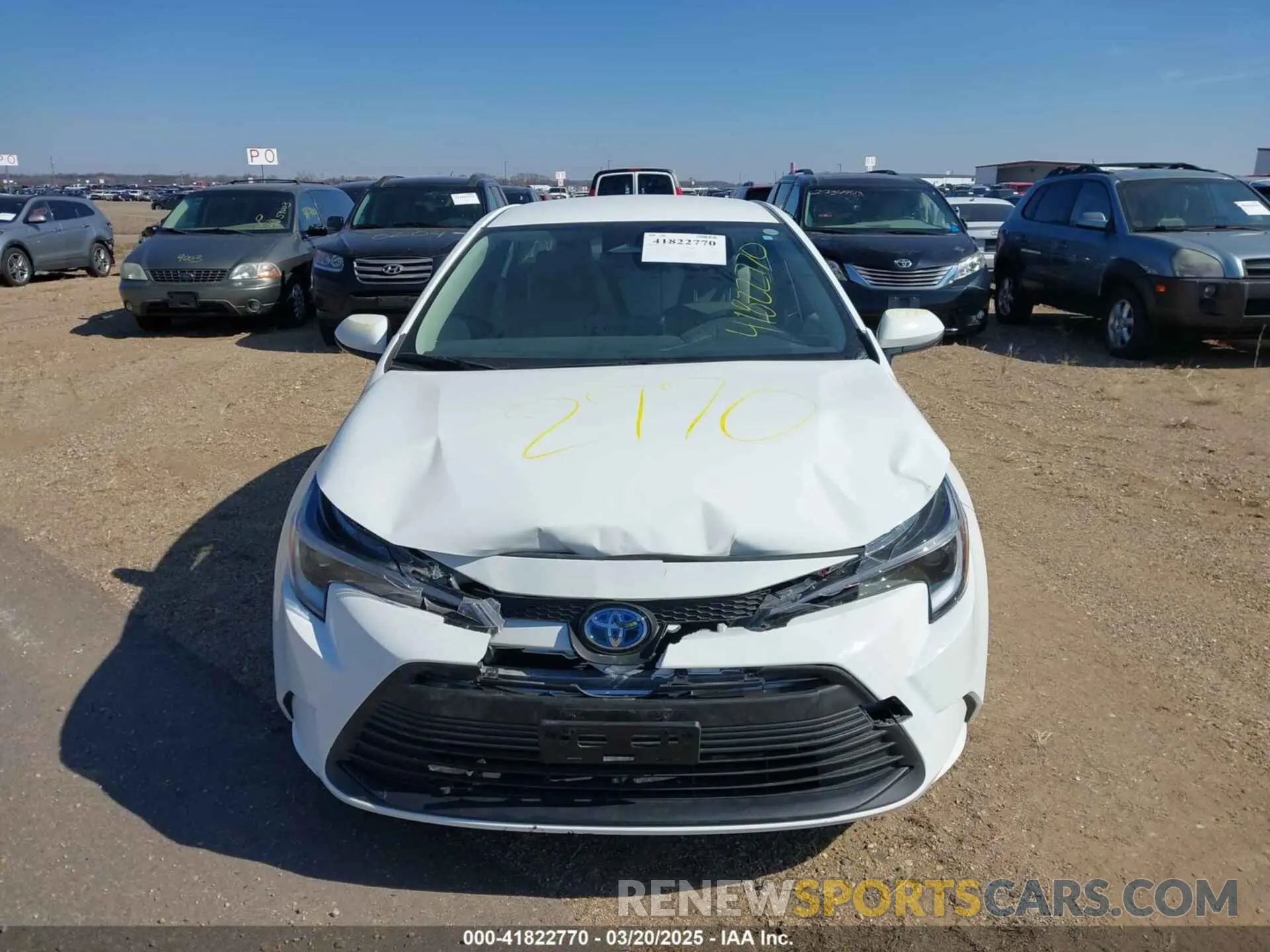 13 Photograph of a damaged car JTDBCMFE8RJ025908 TOYOTA COROLLA 2024