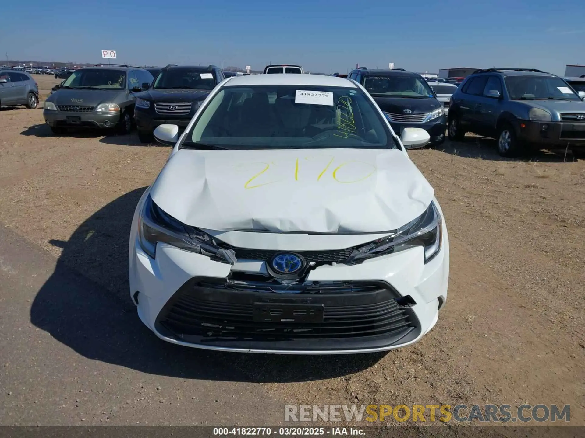 6 Photograph of a damaged car JTDBCMFE8RJ025908 TOYOTA COROLLA 2024