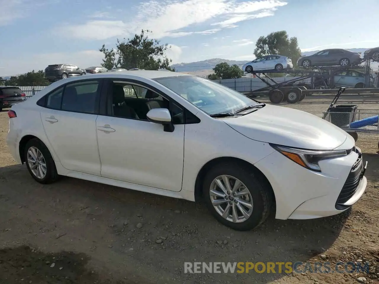 4 Photograph of a damaged car JTDBCMFE9R3041247 TOYOTA COROLLA 2024
