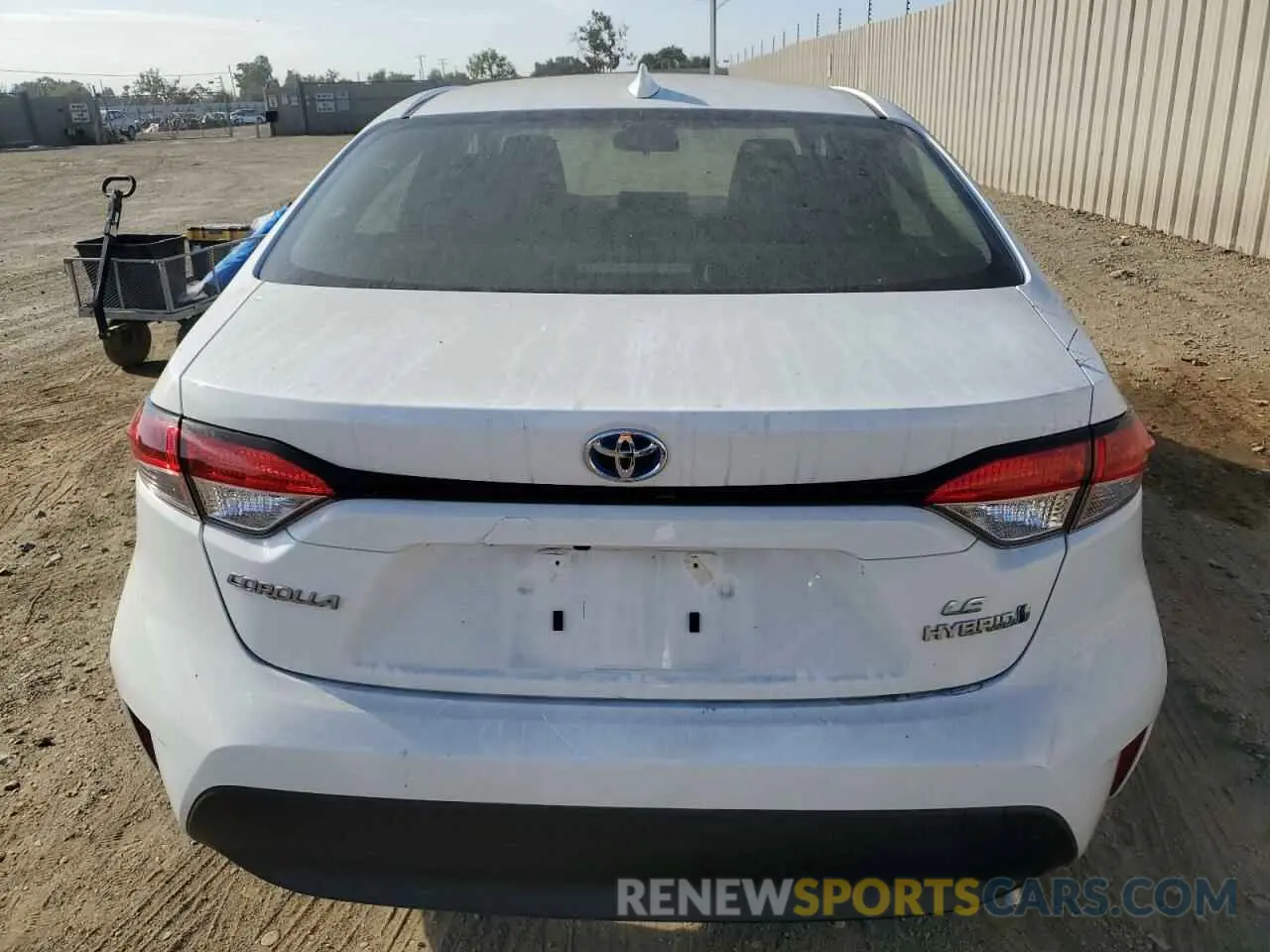 6 Photograph of a damaged car JTDBCMFE9R3041247 TOYOTA COROLLA 2024