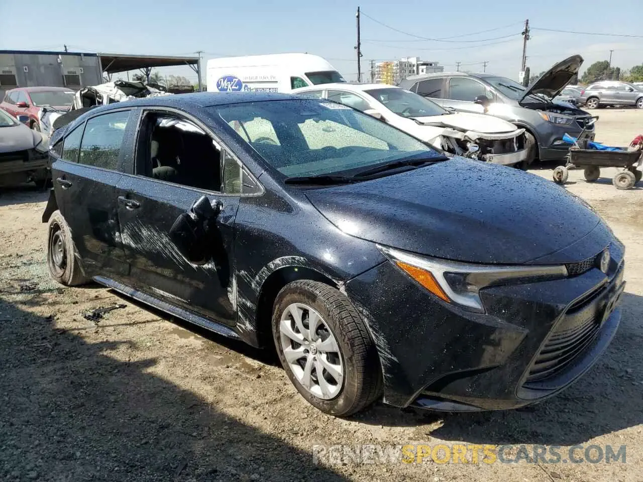 4 Photograph of a damaged car JTDBCMFE9R3046979 TOYOTA COROLLA 2024