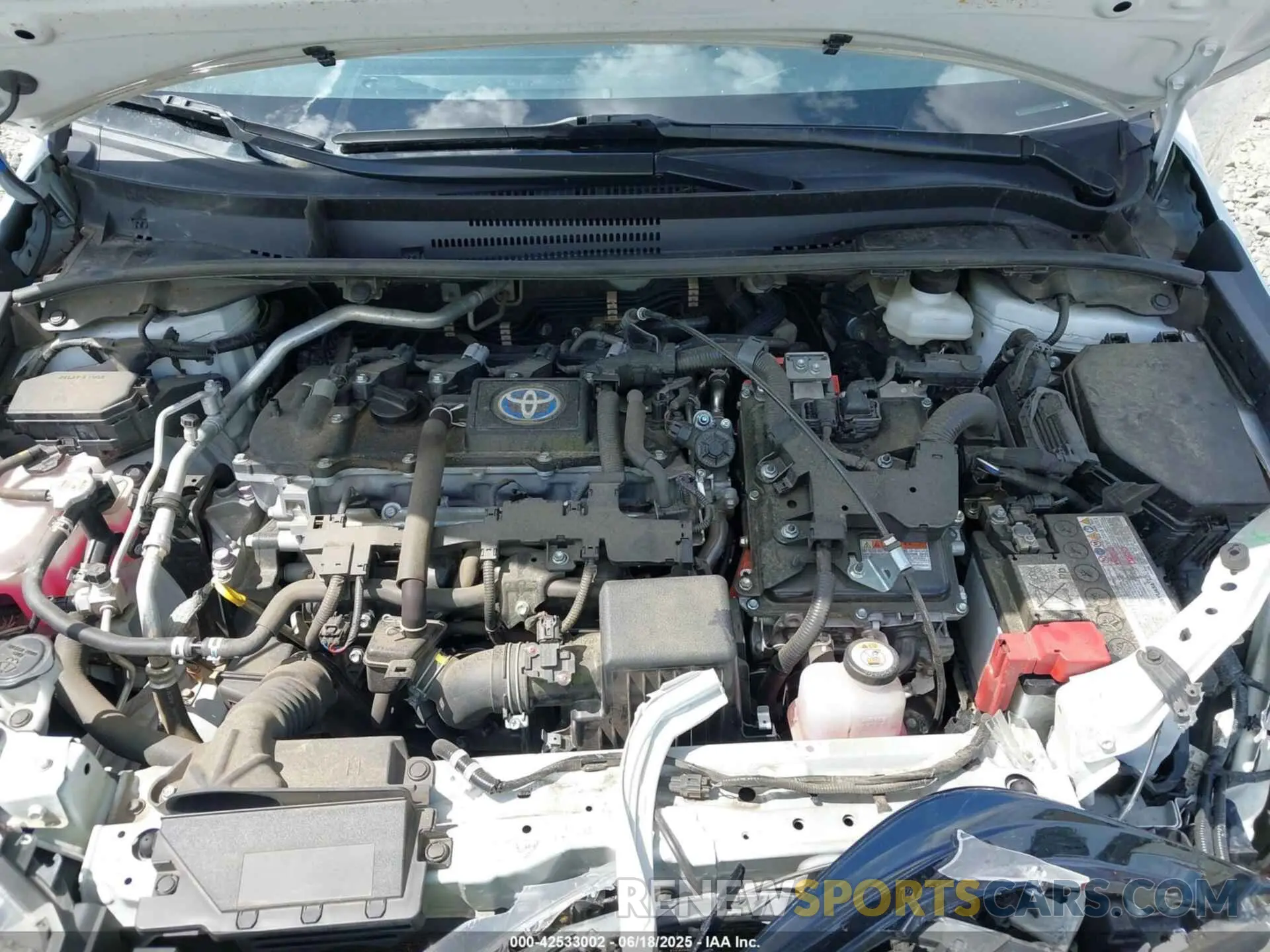 10 Photograph of a damaged car JTDBCMFE9R3047419 TOYOTA COROLLA 2024