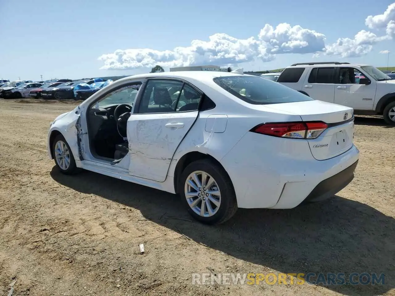 2 Photograph of a damaged car JTDBCMFE9R3055522 TOYOTA COROLLA 2024