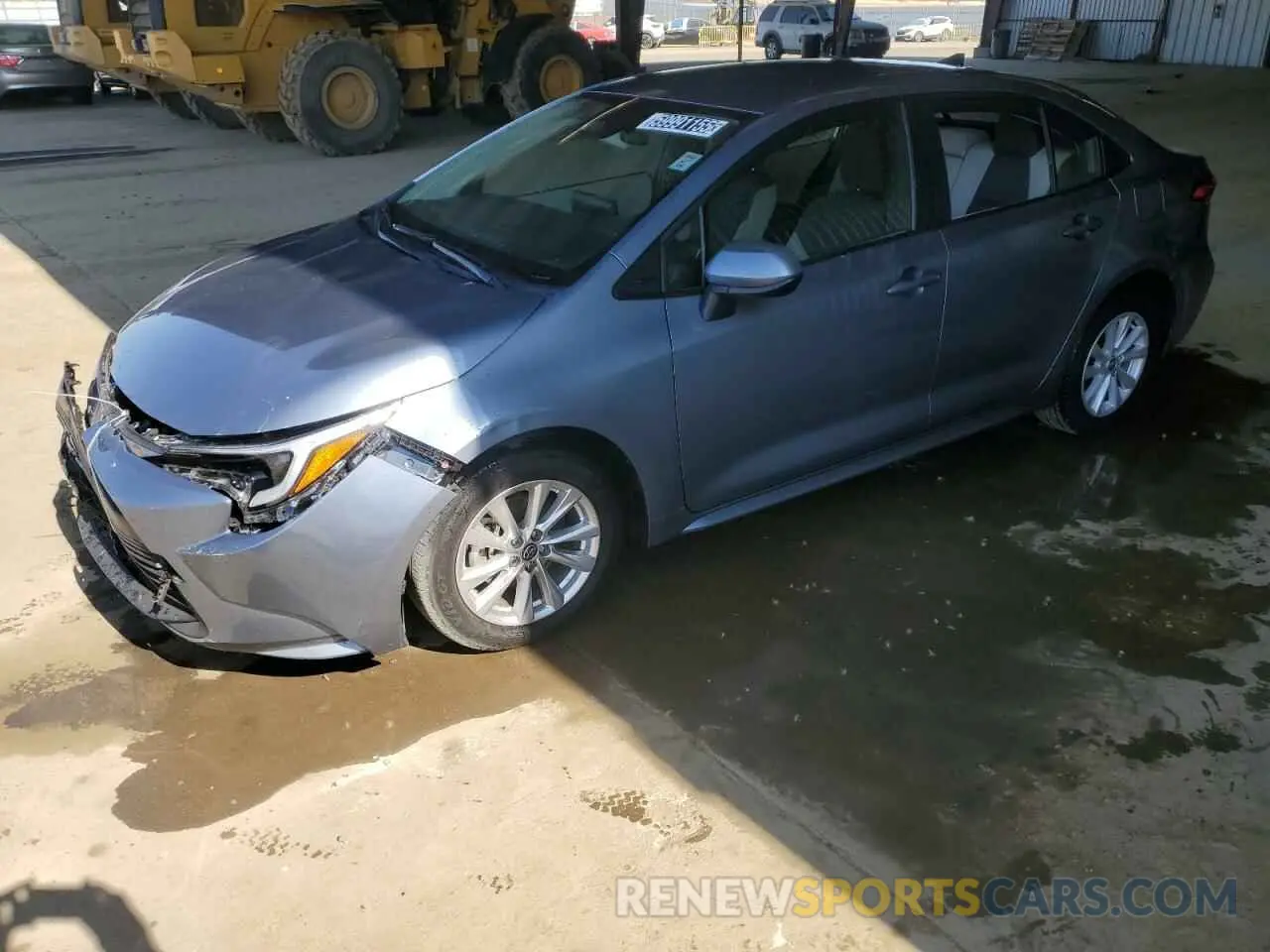 1 Photograph of a damaged car JTDBCMFE9R3059408 TOYOTA COROLLA 2024