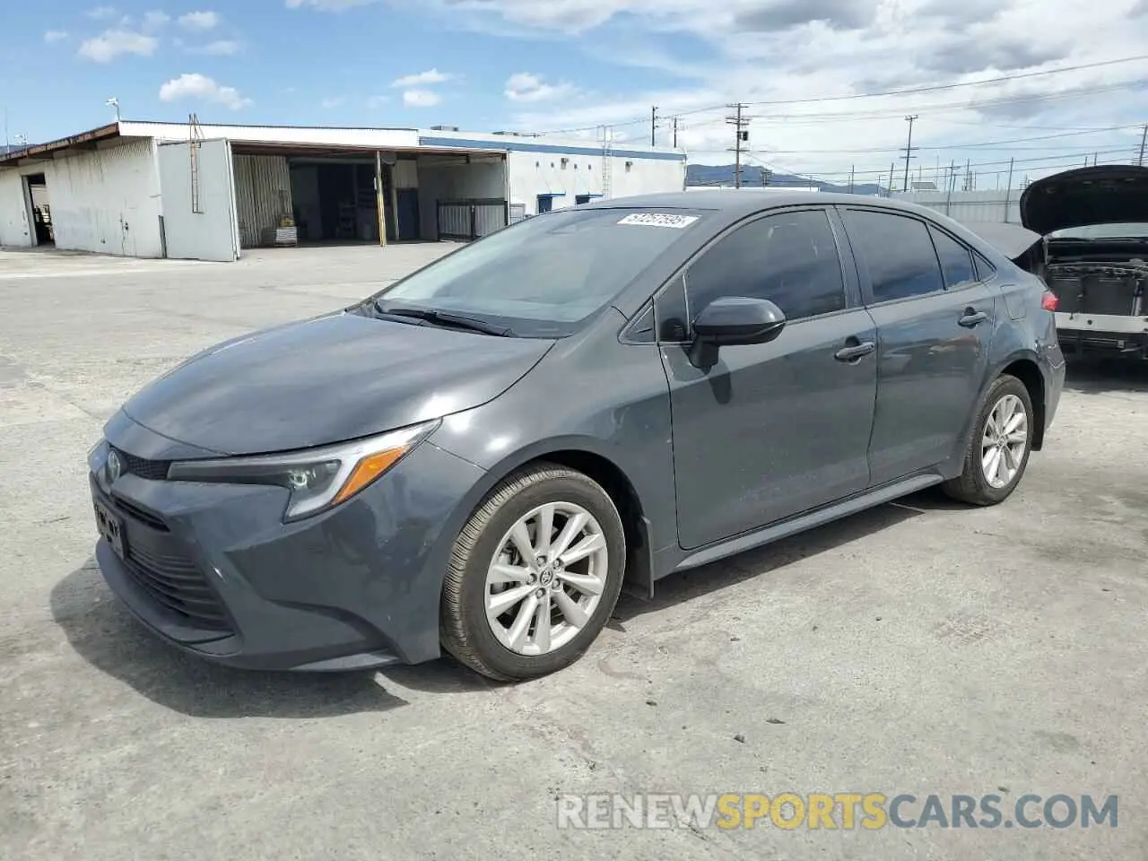 1 Photograph of a damaged car JTDBCMFE9R3068299 TOYOTA COROLLA 2024