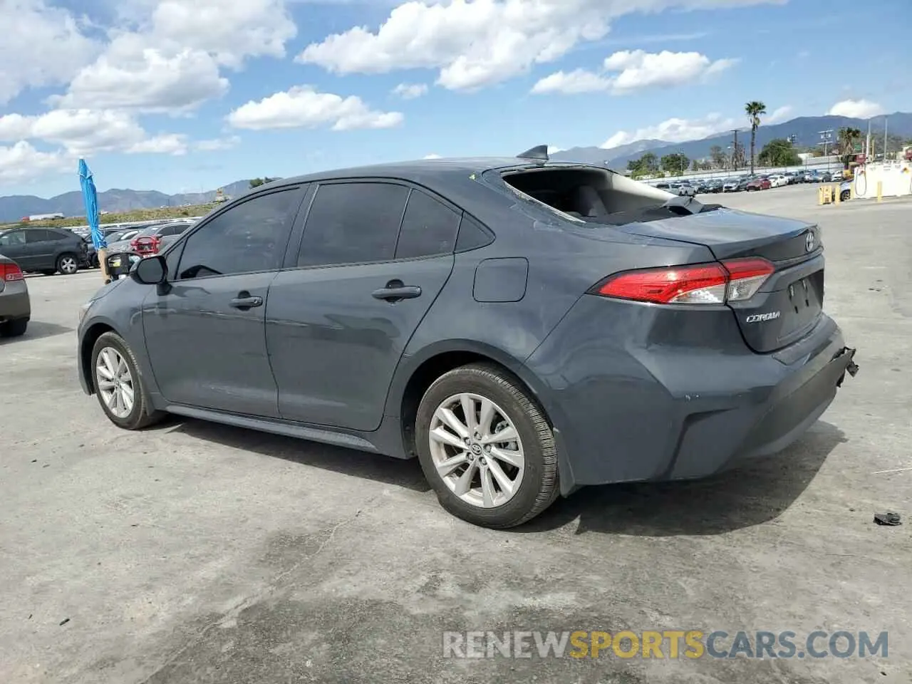 2 Photograph of a damaged car JTDBCMFE9R3068299 TOYOTA COROLLA 2024
