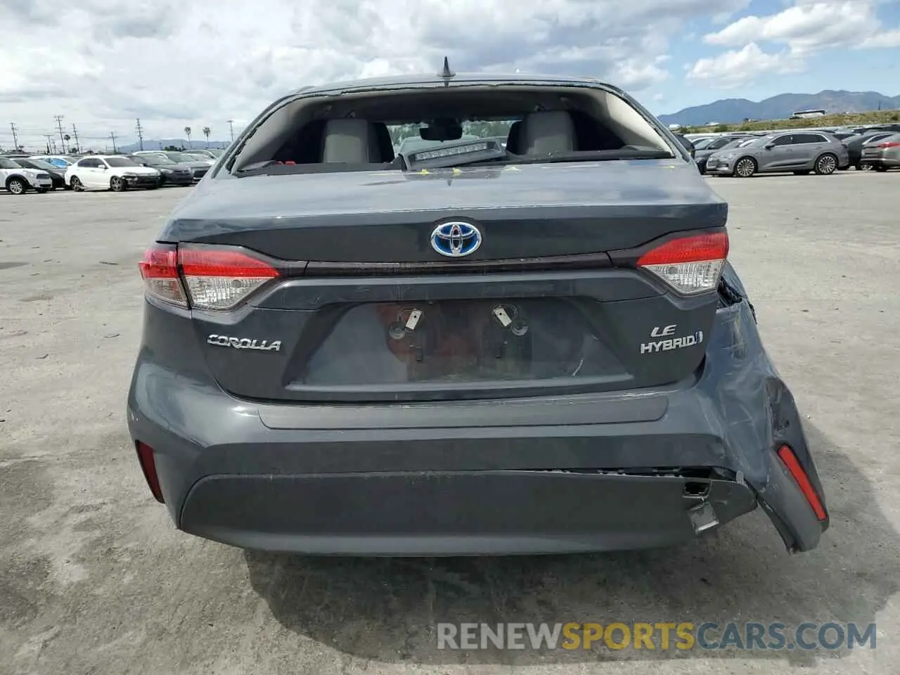 6 Photograph of a damaged car JTDBCMFE9R3068299 TOYOTA COROLLA 2024
