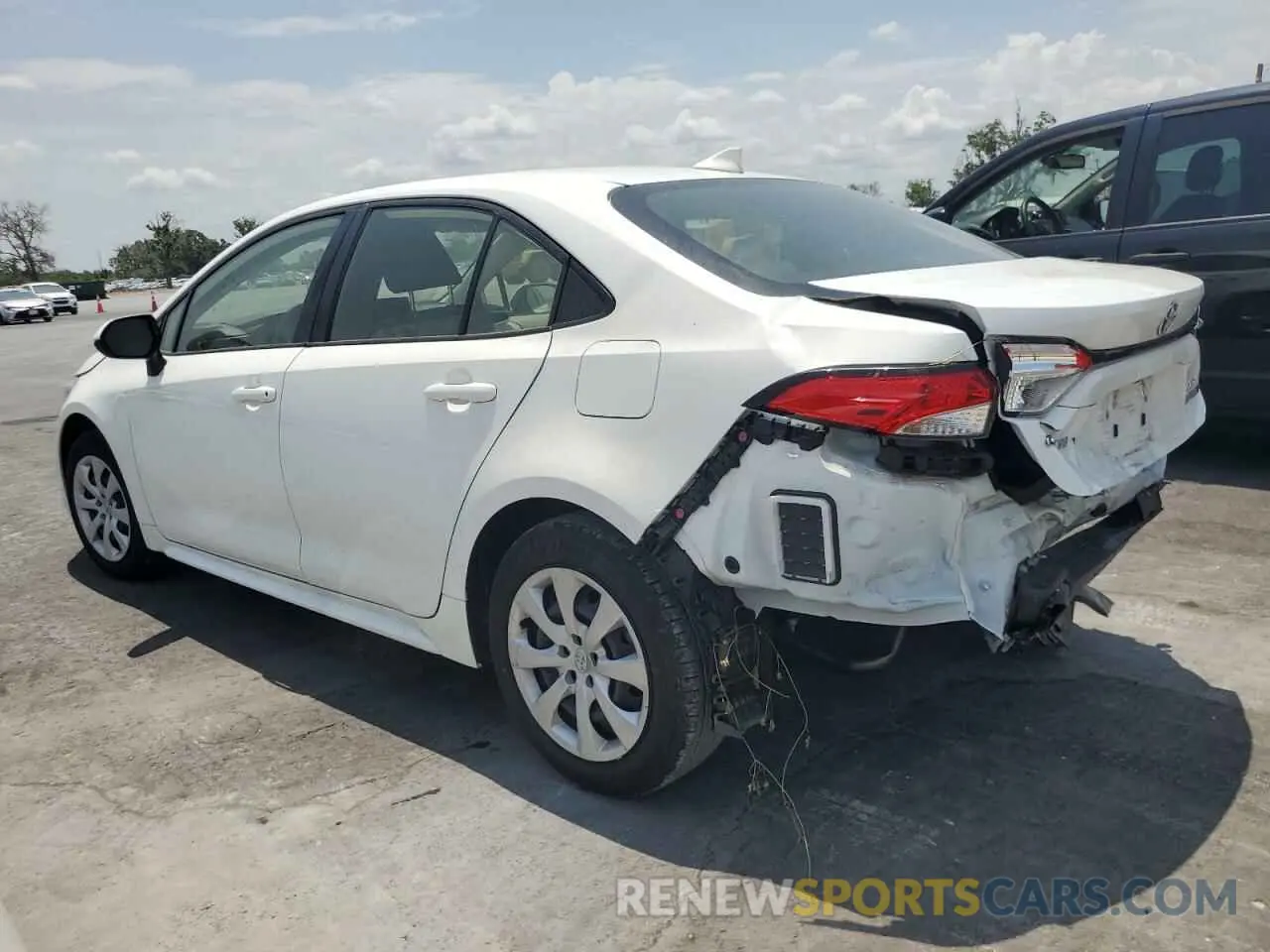 2 Photograph of a damaged car JTDBCMFE9RJ023097 TOYOTA COROLLA 2024