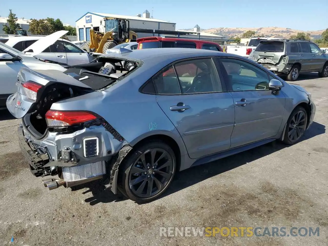 3 Photograph of a damaged car JTDBCMFE9RJ025769 TOYOTA COROLLA 2024