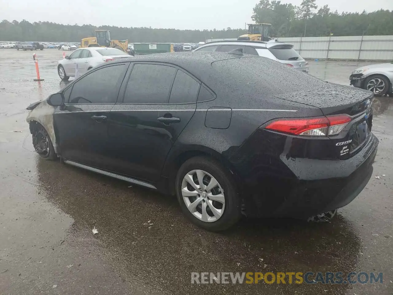 2 Photograph of a damaged car JTDBCMFE9RJ026498 TOYOTA COROLLA 2024