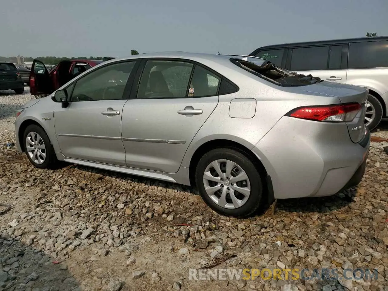 2 Photograph of a damaged car JTDBCMFE9RJ032043 TOYOTA COROLLA 2024