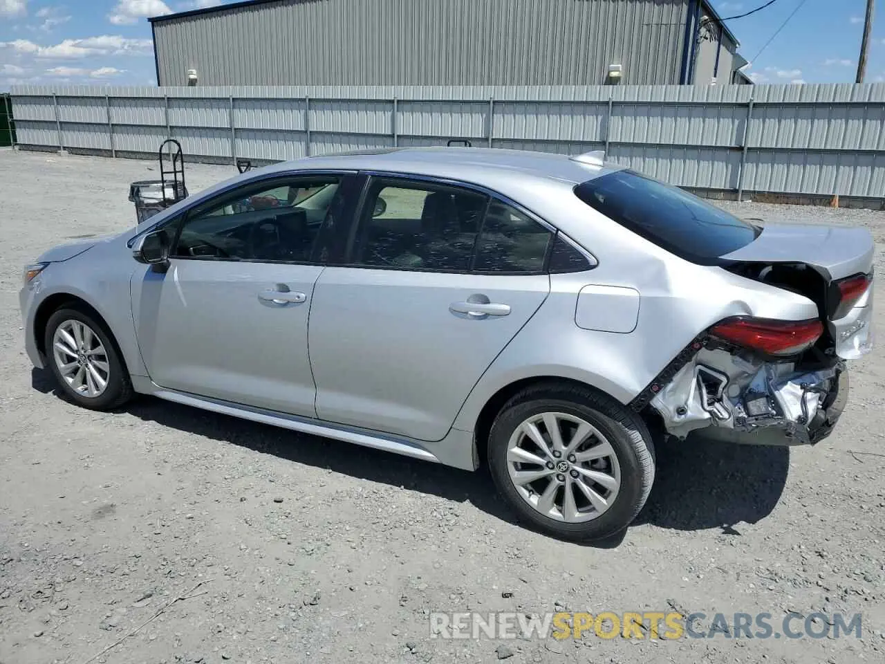 2 Photograph of a damaged car JTDBCMFE9RJ032902 TOYOTA COROLLA 2024