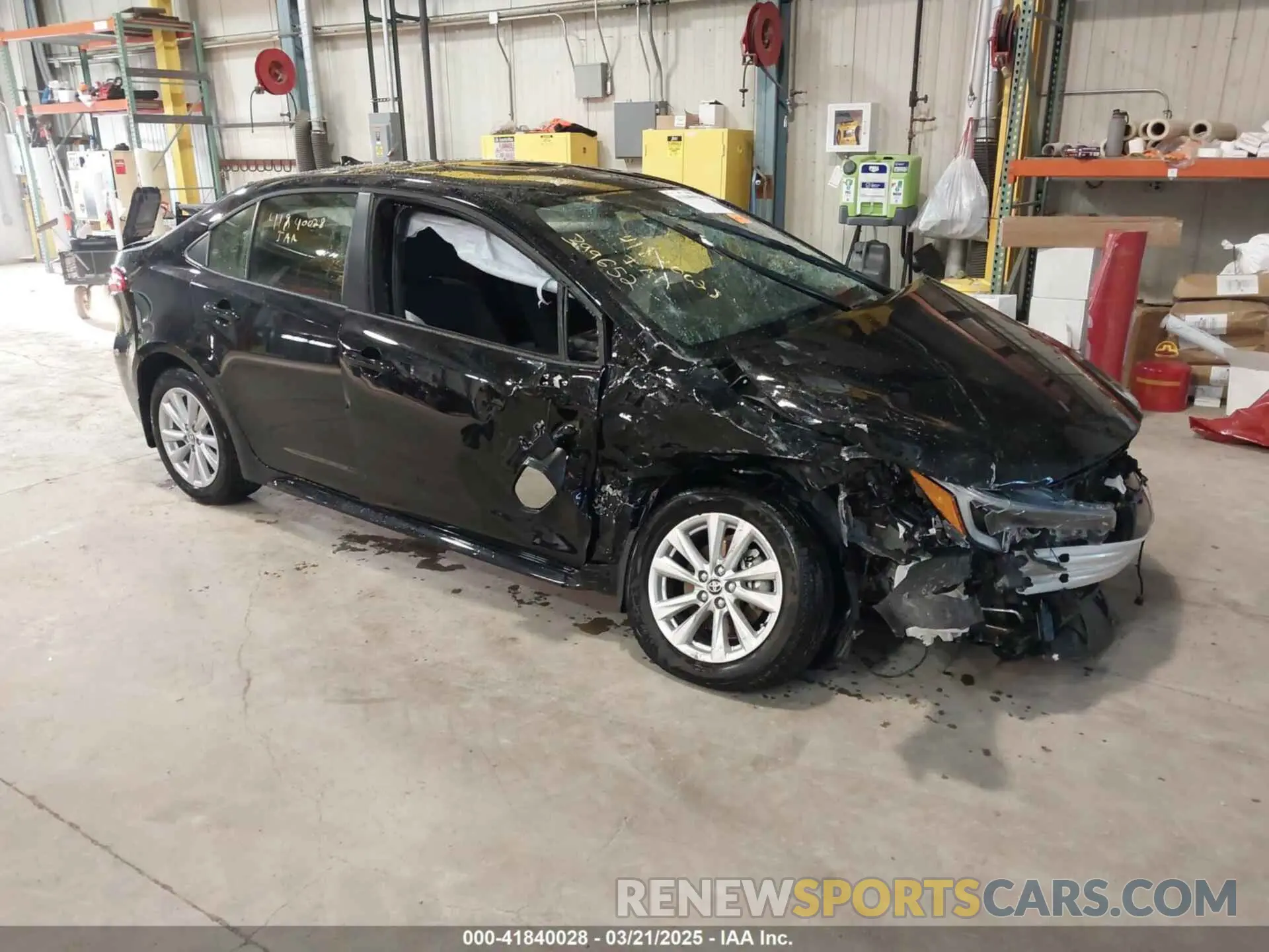 1 Photograph of a damaged car JTDBCMFEXR3048756 TOYOTA COROLLA 2024
