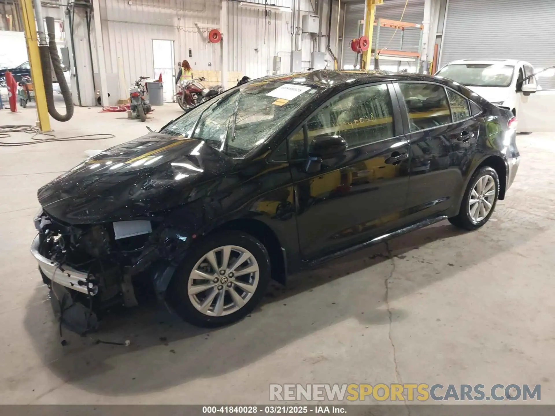 2 Photograph of a damaged car JTDBCMFEXR3048756 TOYOTA COROLLA 2024