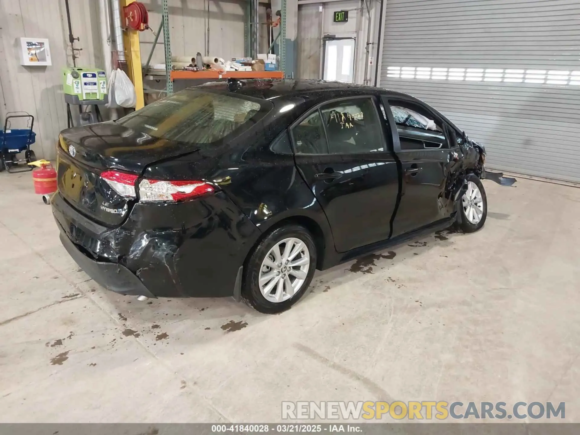 4 Photograph of a damaged car JTDBCMFEXR3048756 TOYOTA COROLLA 2024