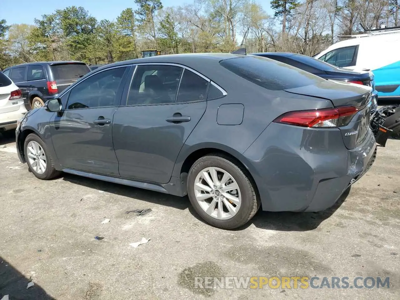 2 Photograph of a damaged car JTDBCMFEXR3050524 TOYOTA COROLLA 2024