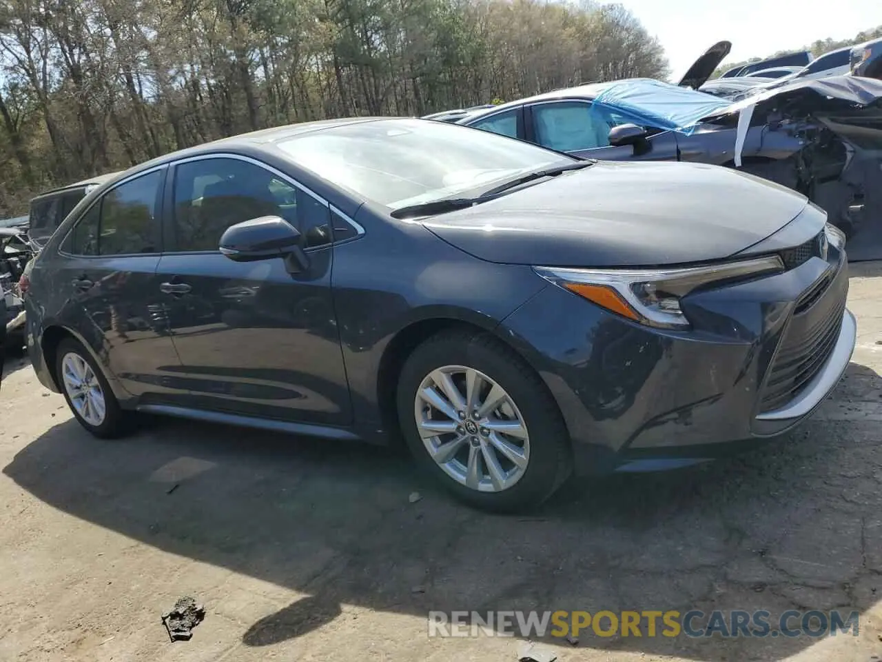 4 Photograph of a damaged car JTDBCMFEXR3050524 TOYOTA COROLLA 2024