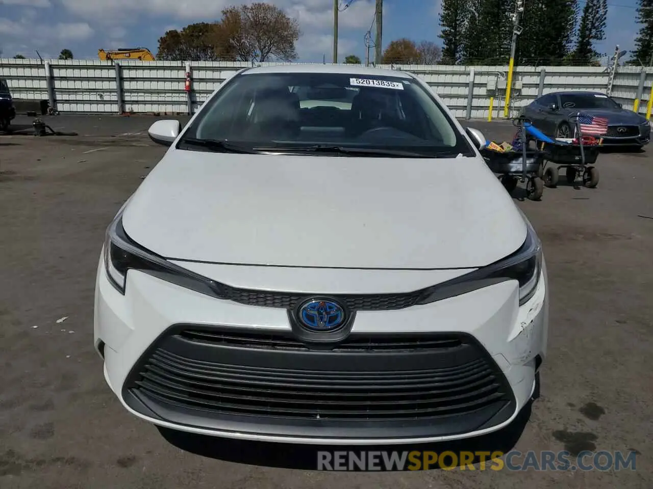 5 Photograph of a damaged car JTDBCMFEXR3054184 TOYOTA COROLLA 2024