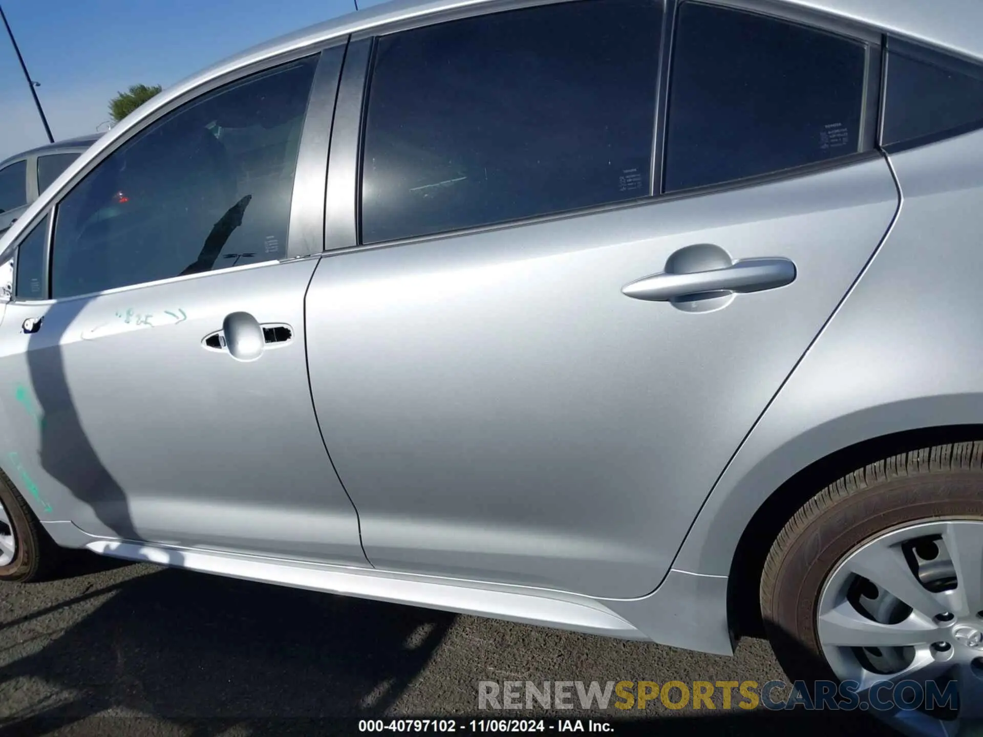 15 Photograph of a damaged car JTDBCMFEXR3062463 TOYOTA COROLLA 2024